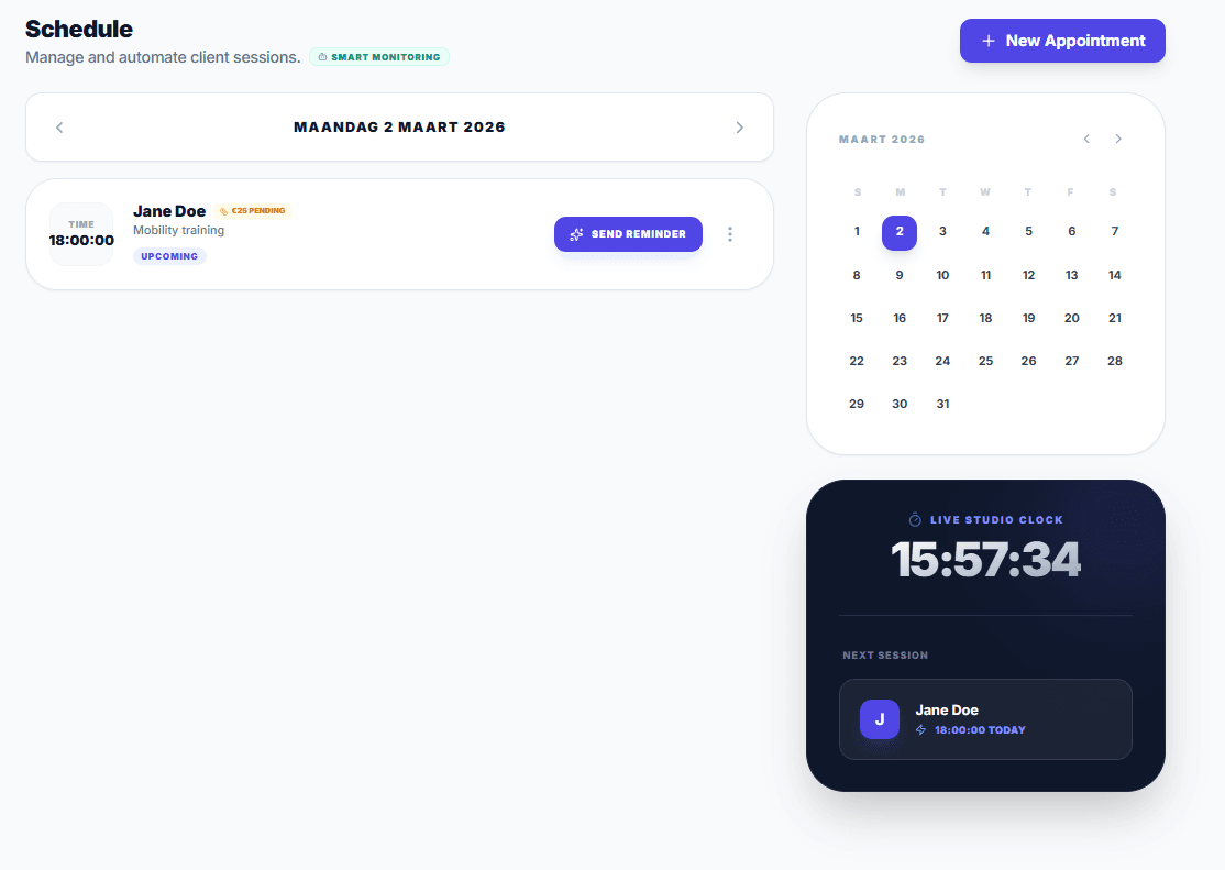 ShowUp Calendar screenshot 3