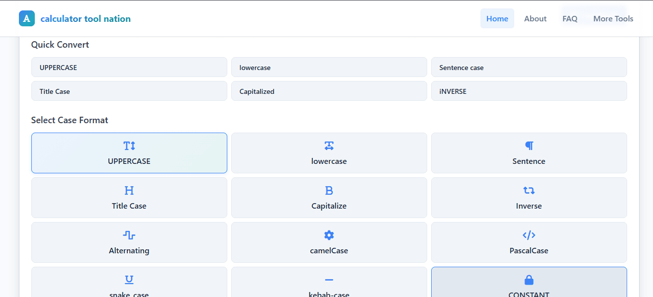 Convert Case screenshot 2