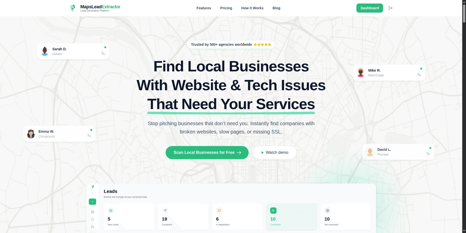 MapsLeadExtractor screenshot 2