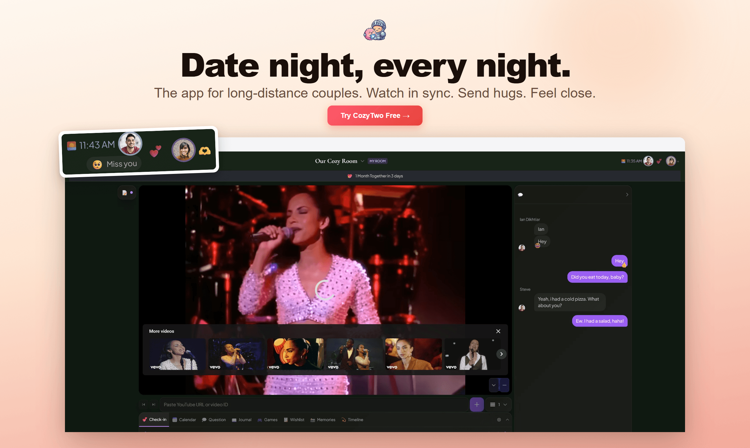 CozyTwo screenshot 1