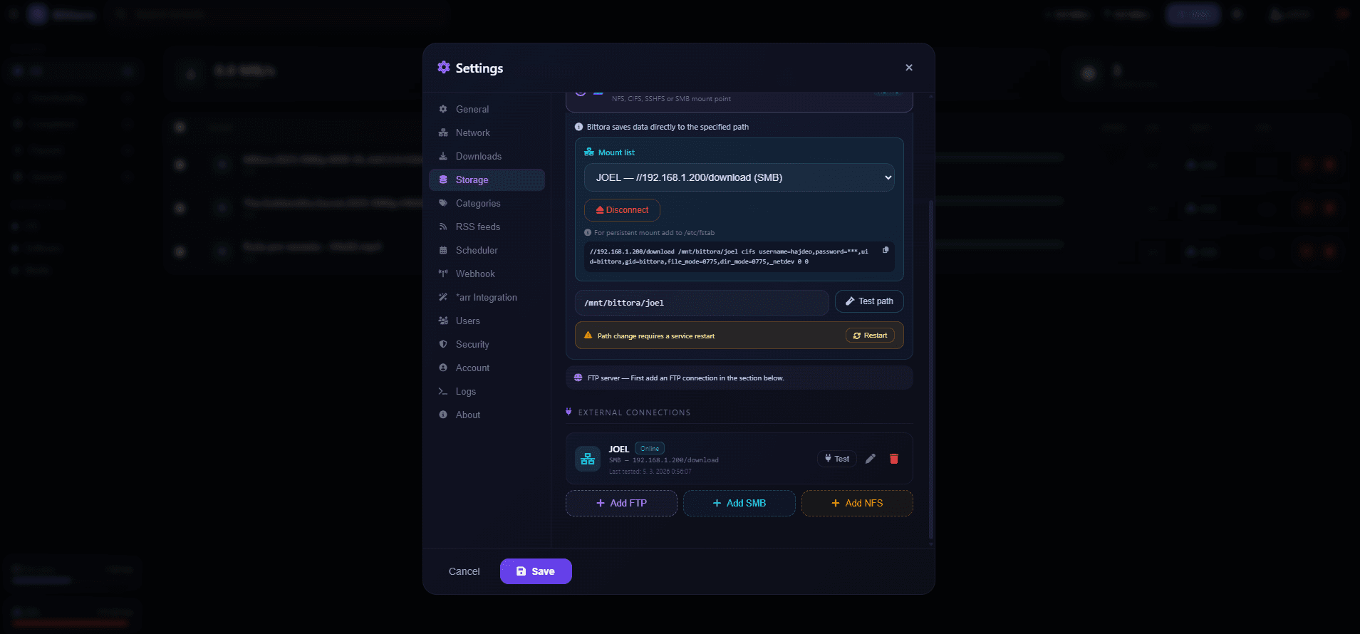 Bittora screenshot 2