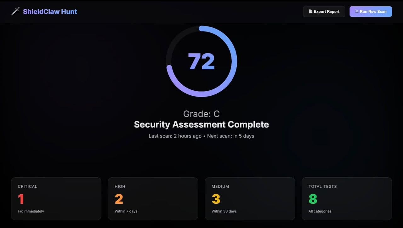 ShieldClaw Hunt screenshot 1