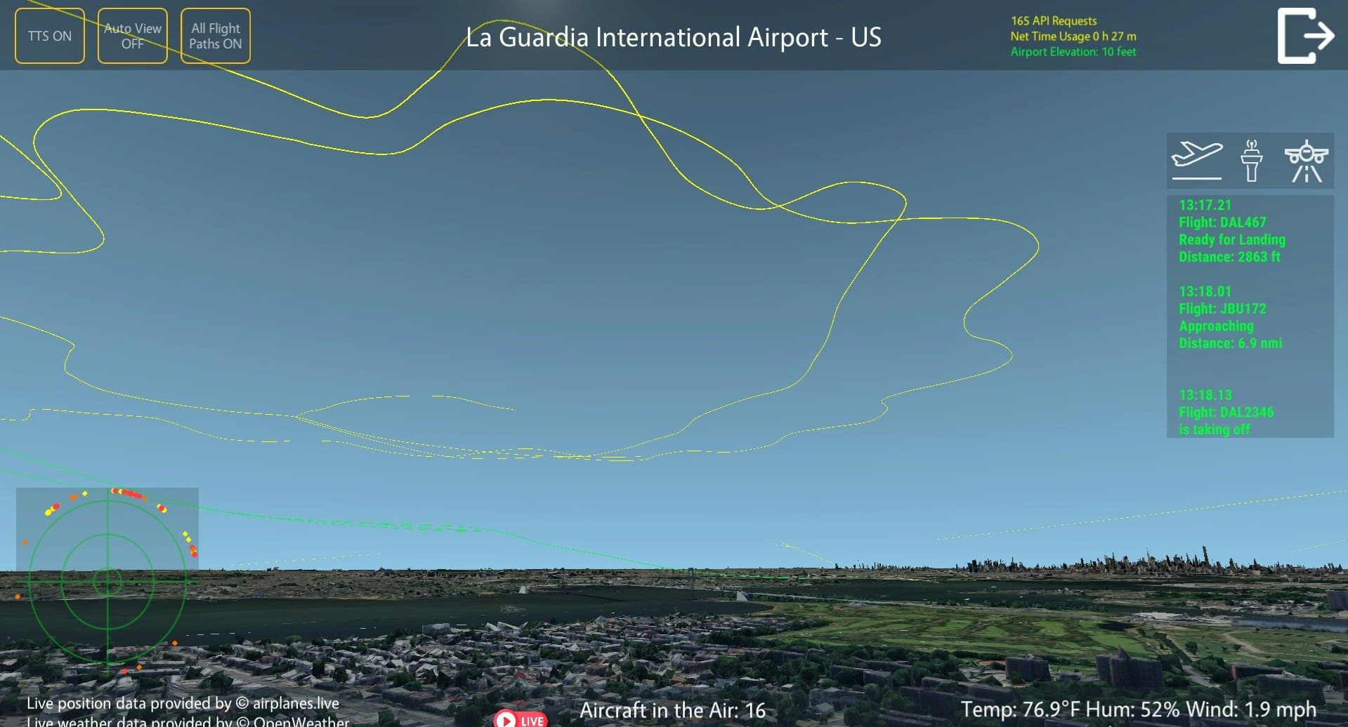 Airport Live Traffic Viewer screenshot 16