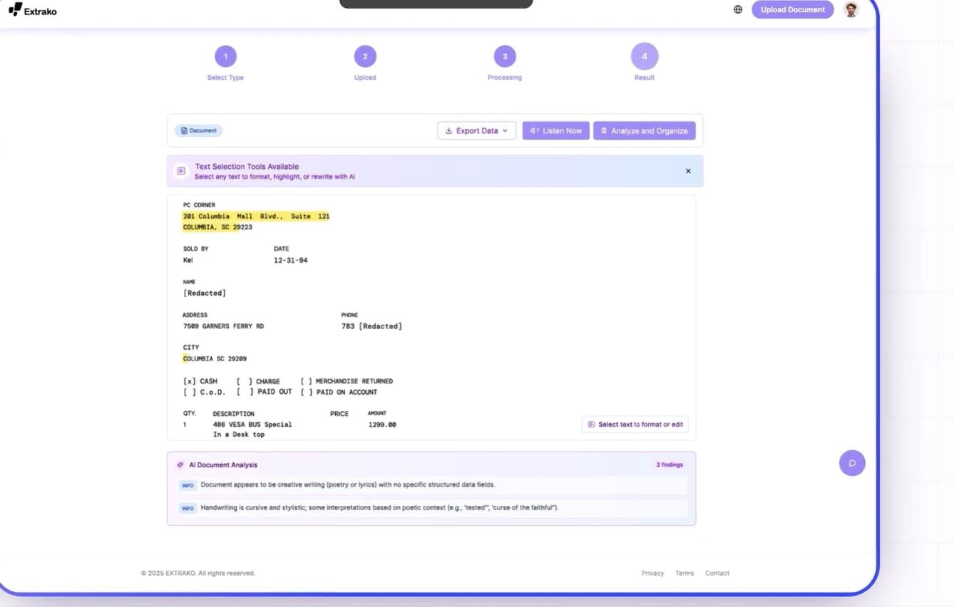 EXTRAKO screenshot 4