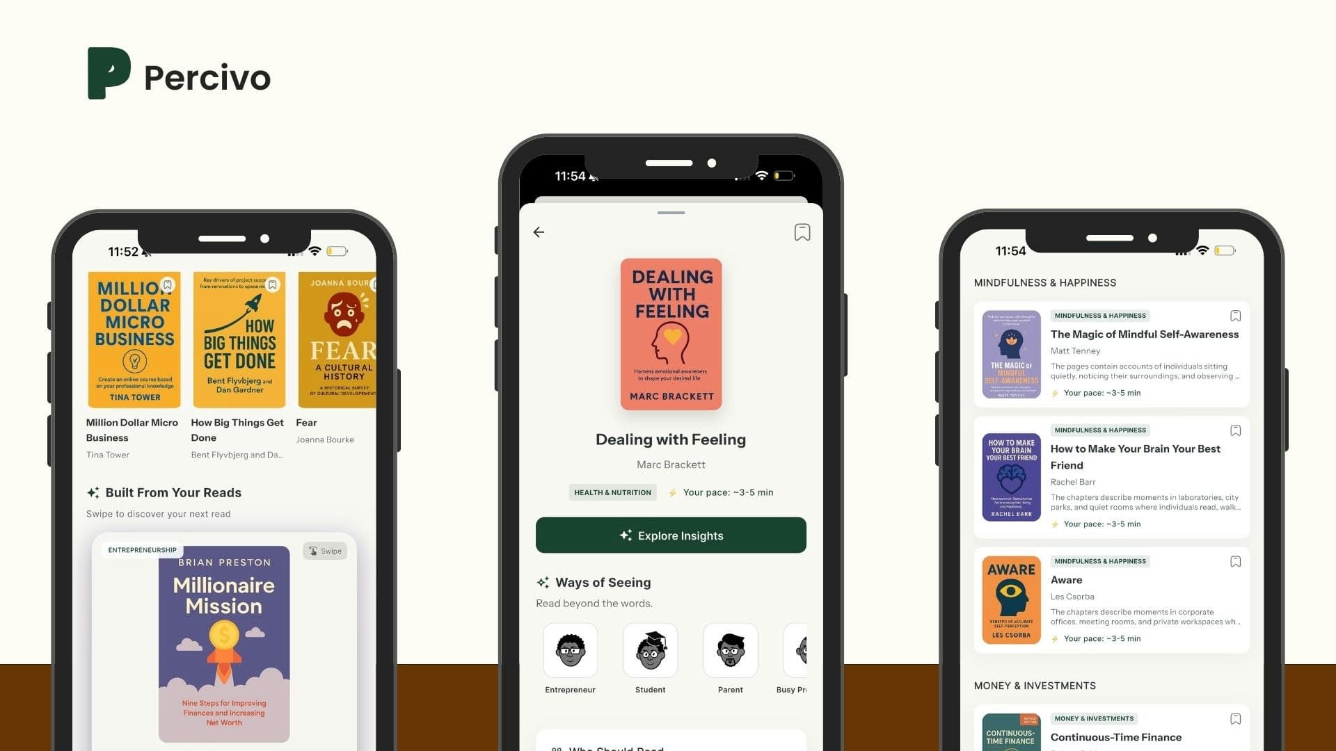 Percivo screenshot 2