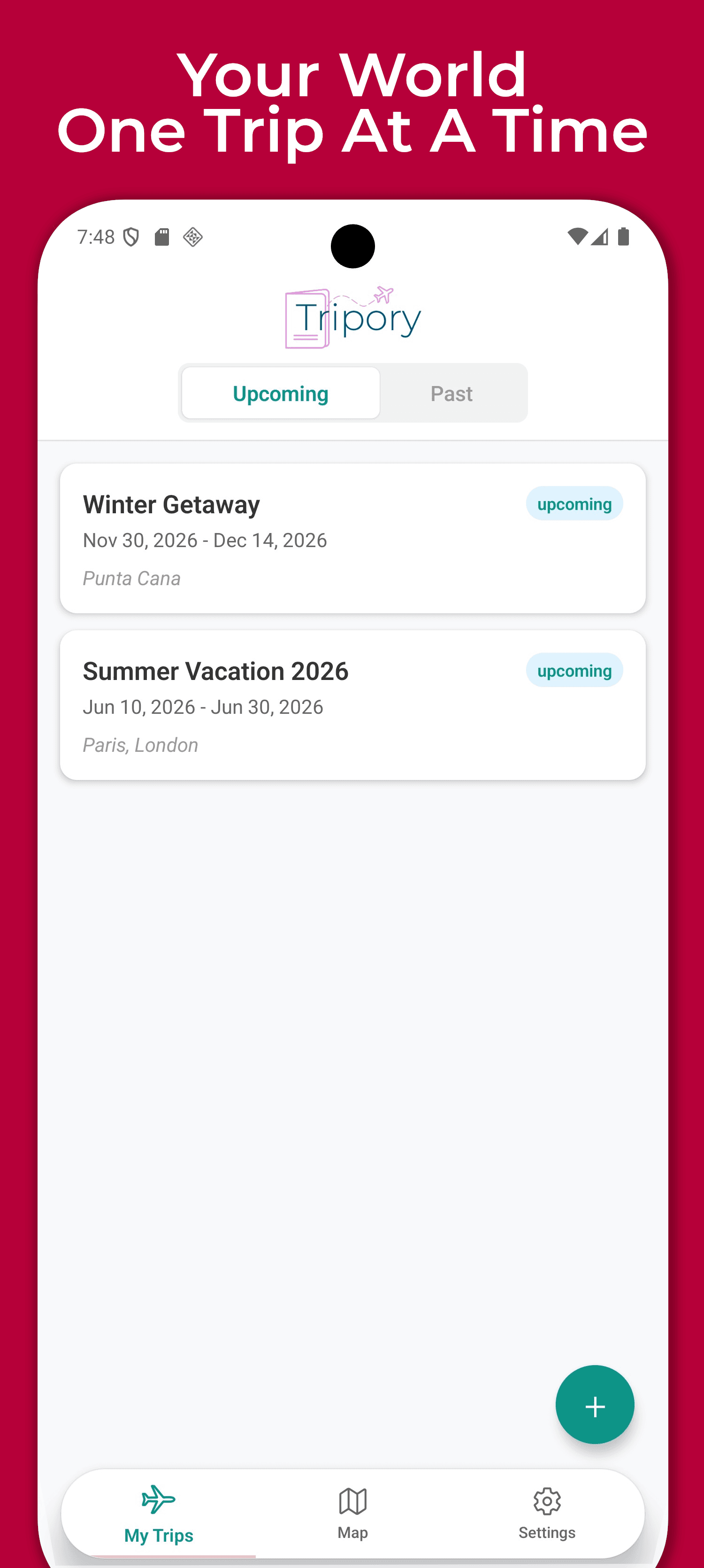 Tripory screenshot 2