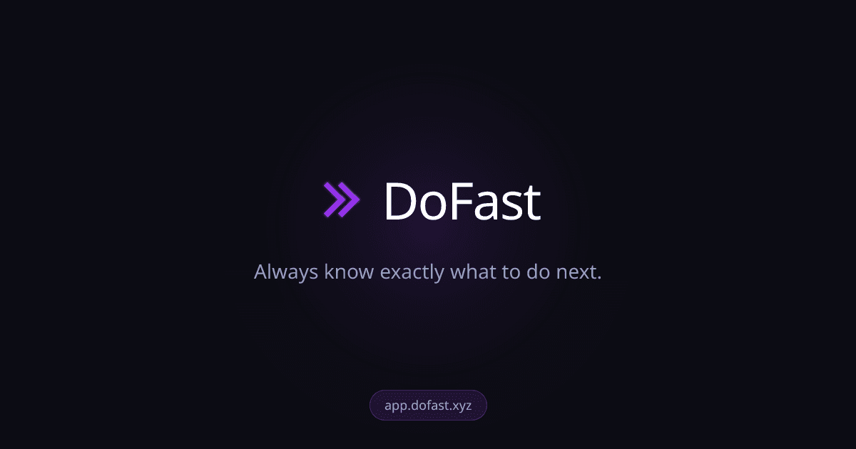 DoFast screenshot 1