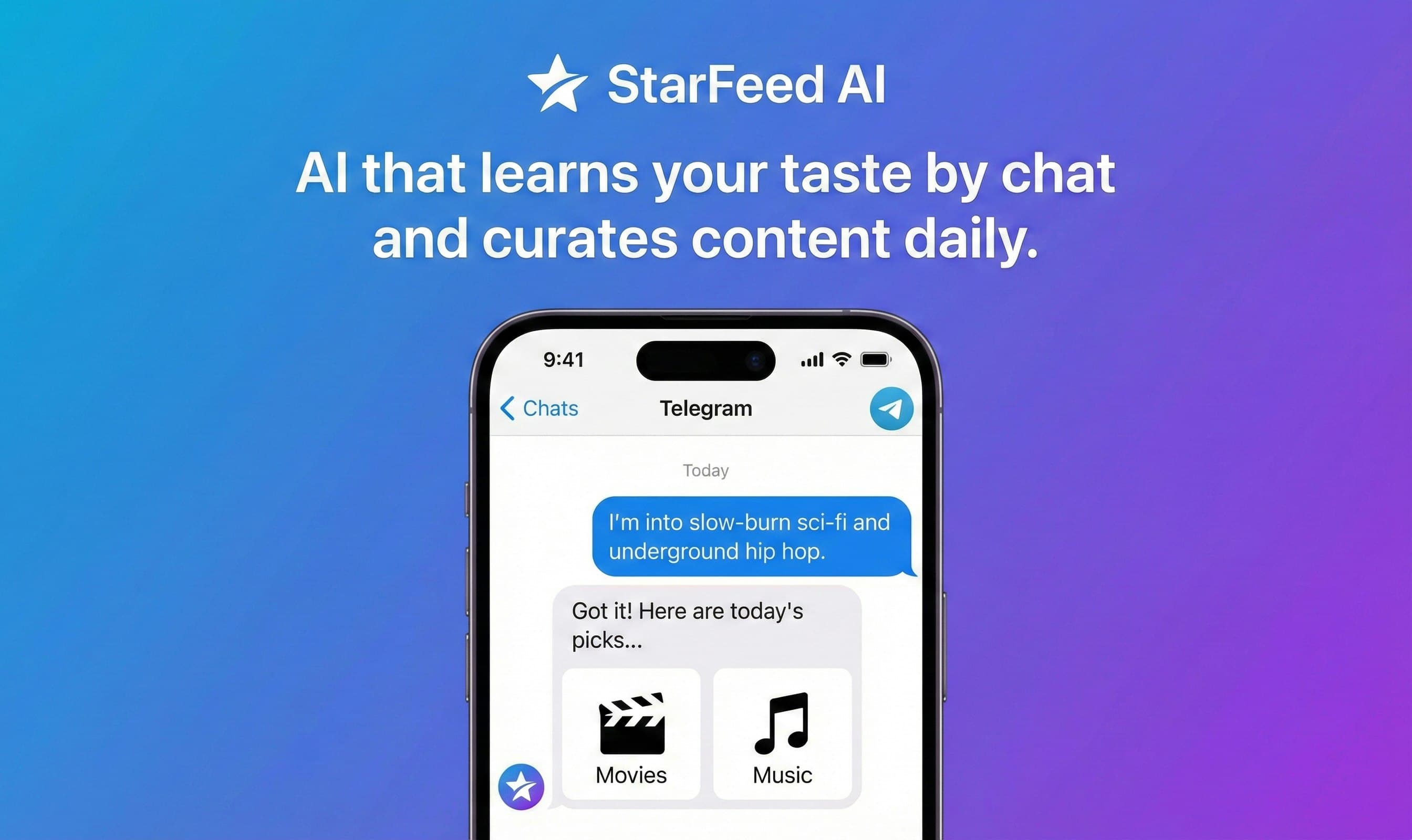 StarFeed AI screenshot 1
