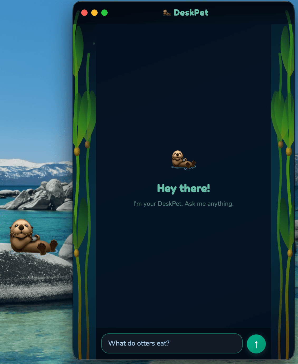 DeskPet – AI Otter Desktop Companion screenshot 3