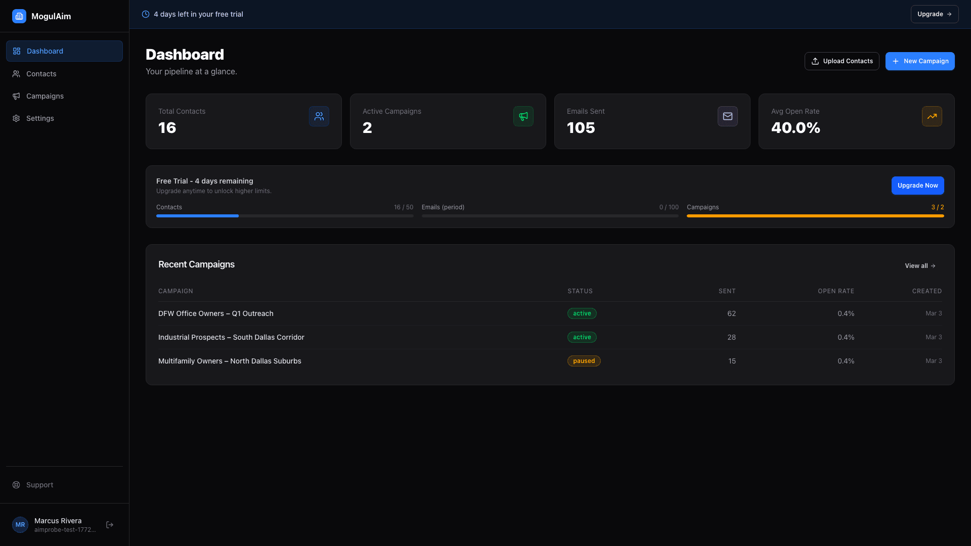 MogulAim screenshot 2