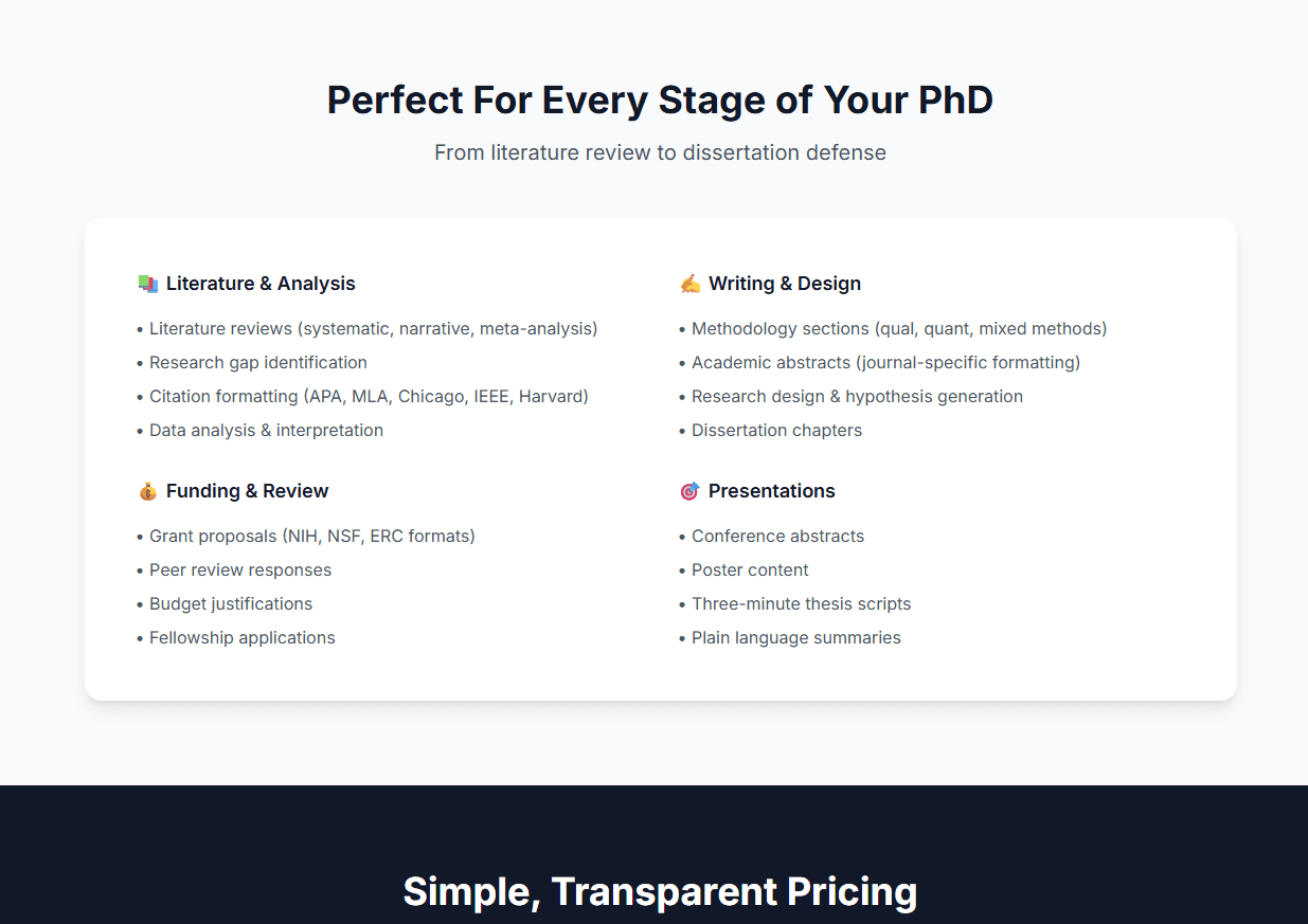 PhD Prompt screenshot 3