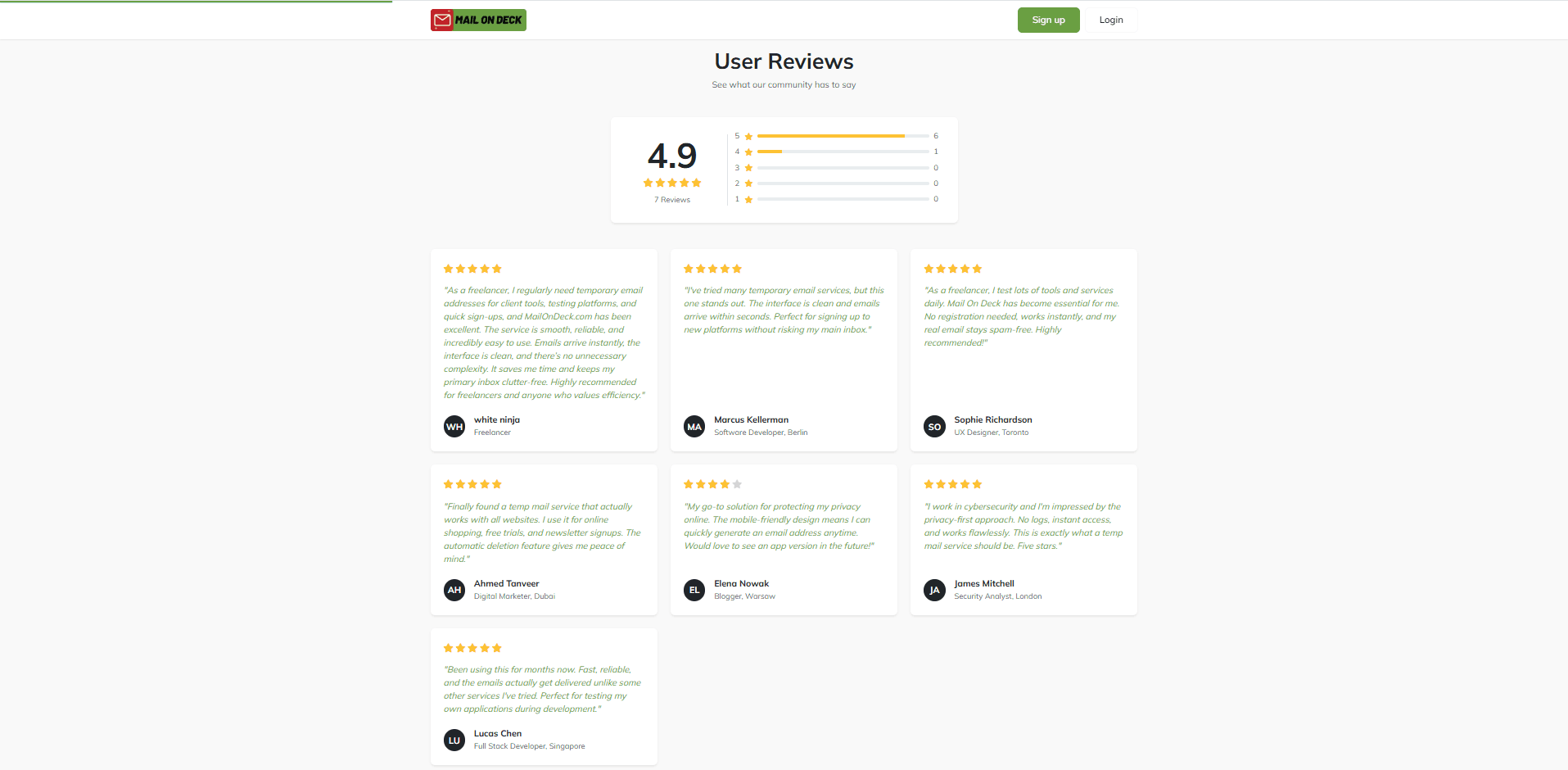 Mail On Deck screenshot 4