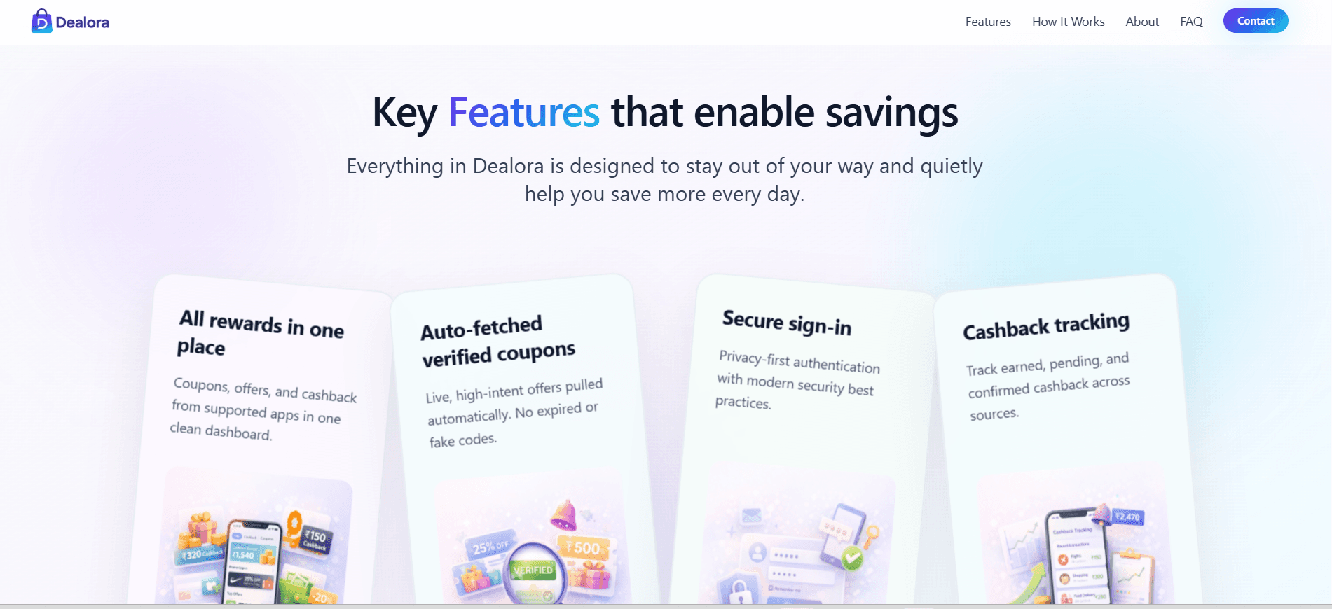 Dealora screenshot 1