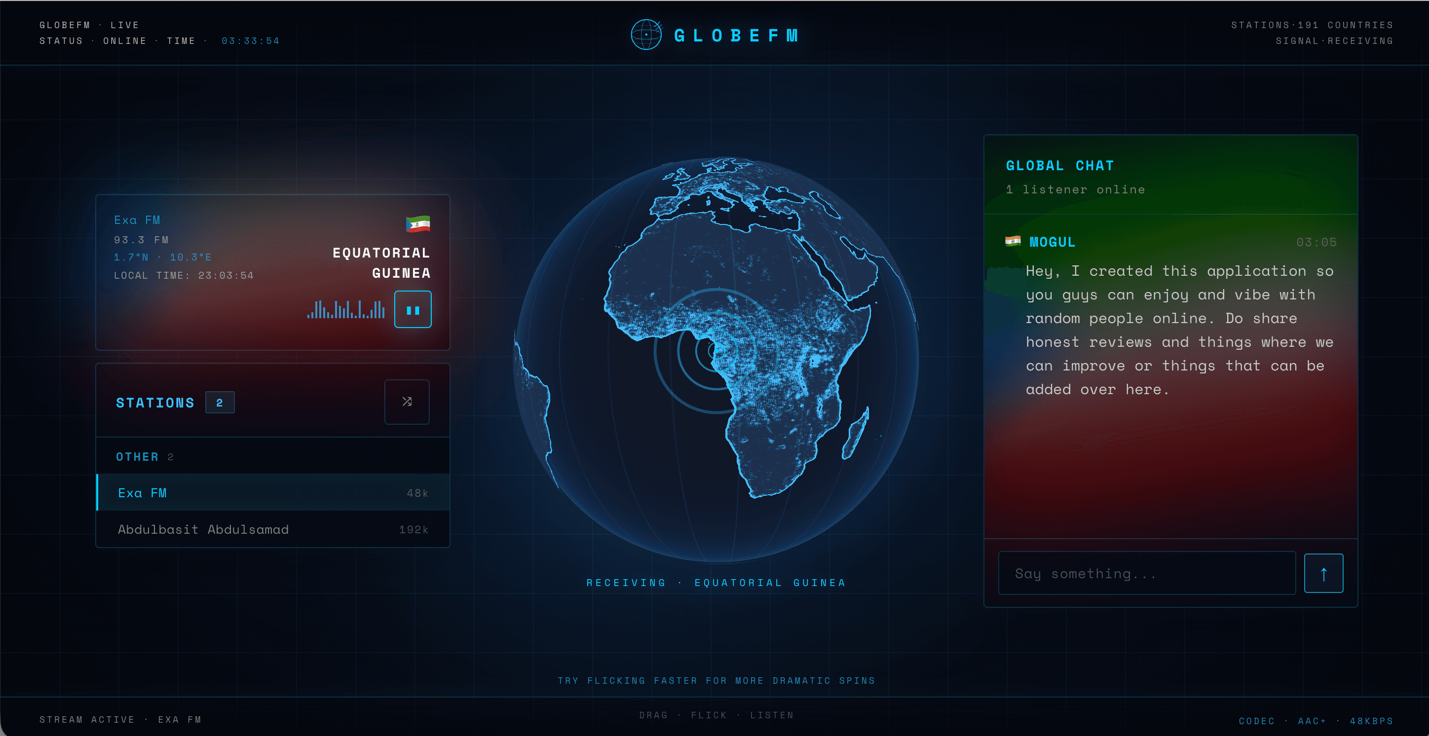 GlobeFM — Live Radio From Every Country screenshot 2