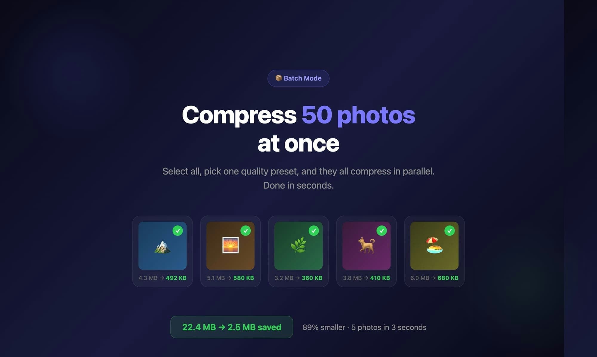 Squish — Photo Compressor screenshot 4