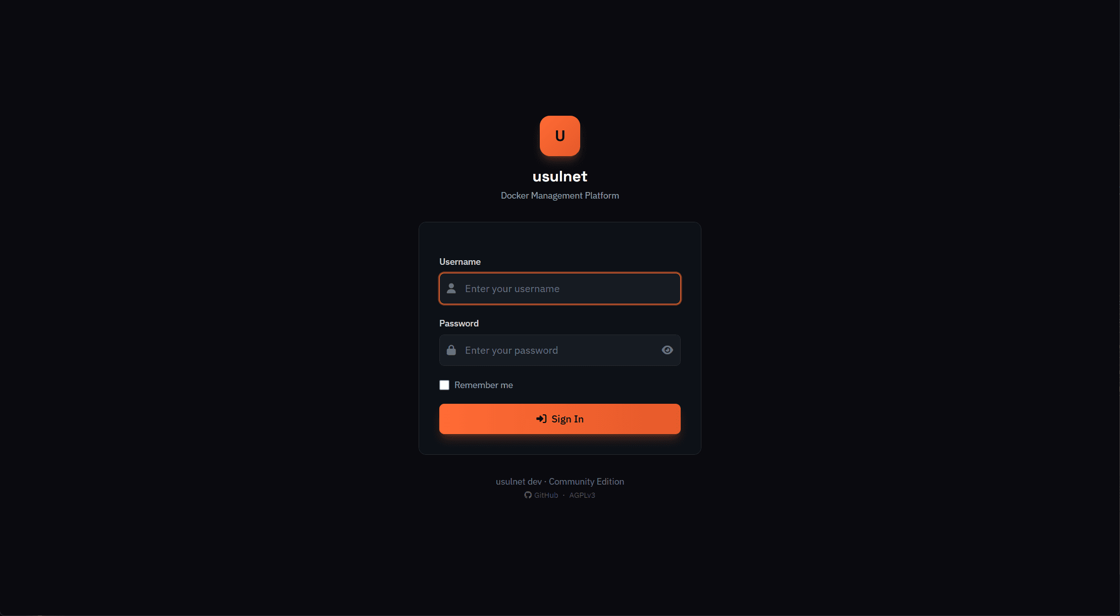 usulnet — DevOps & SysAdmins UI screenshot 2