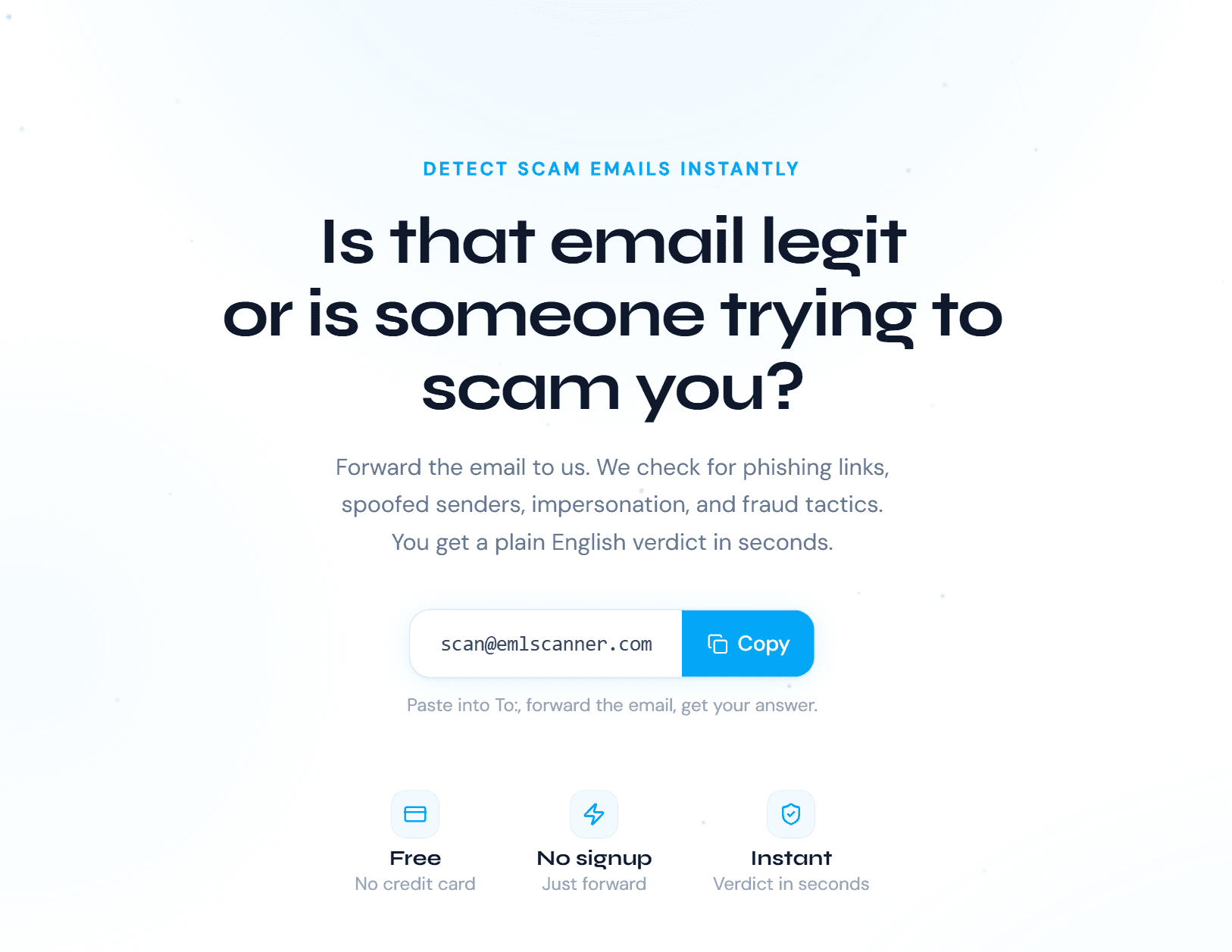 EML Scanner screenshot 1