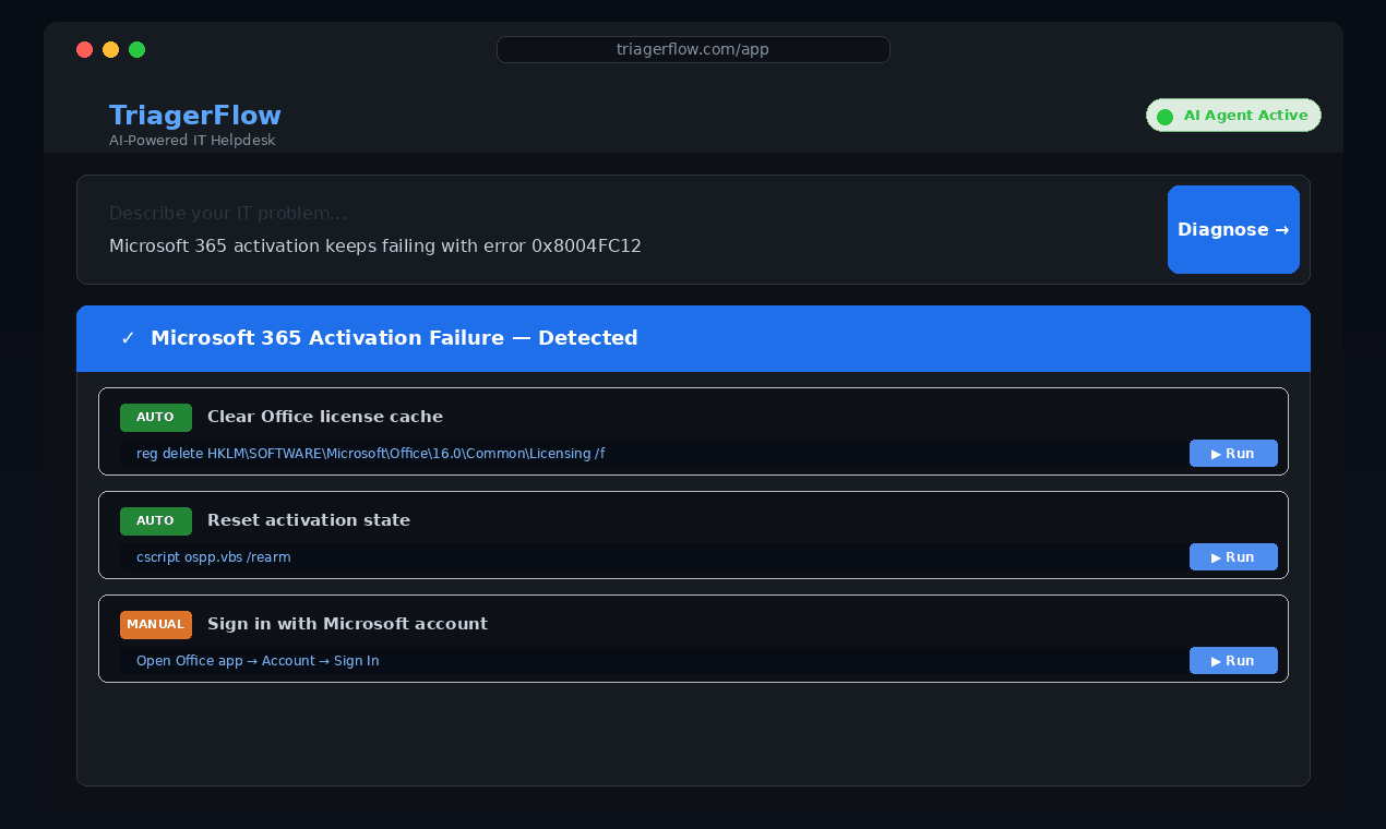 TriagerFlow screenshot 1