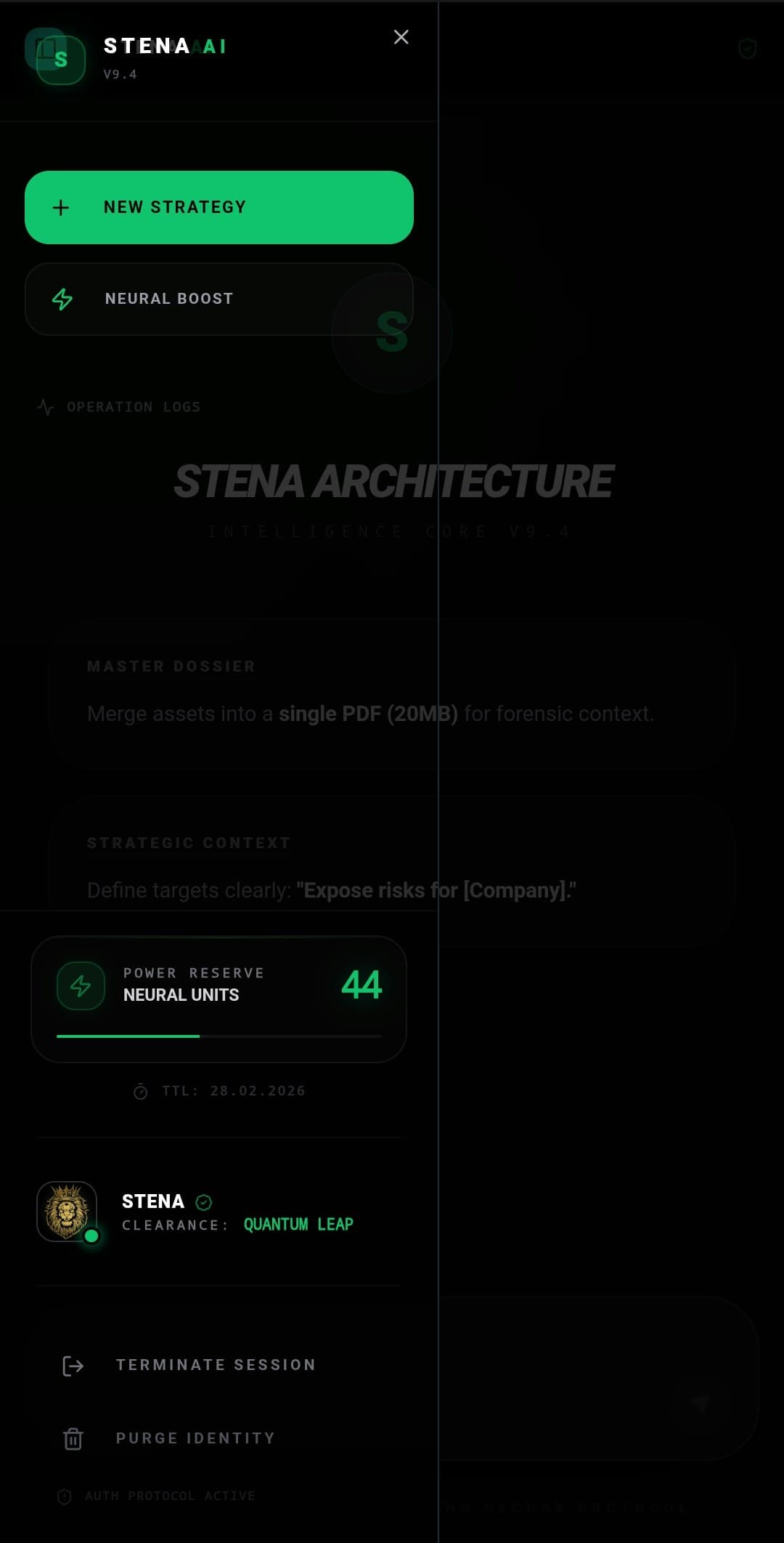 Stena AI | Premium Legal Intelligence screenshot 3