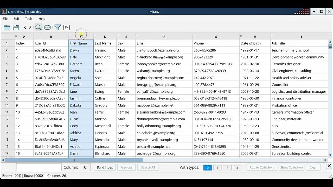 NextCell screenshot 1