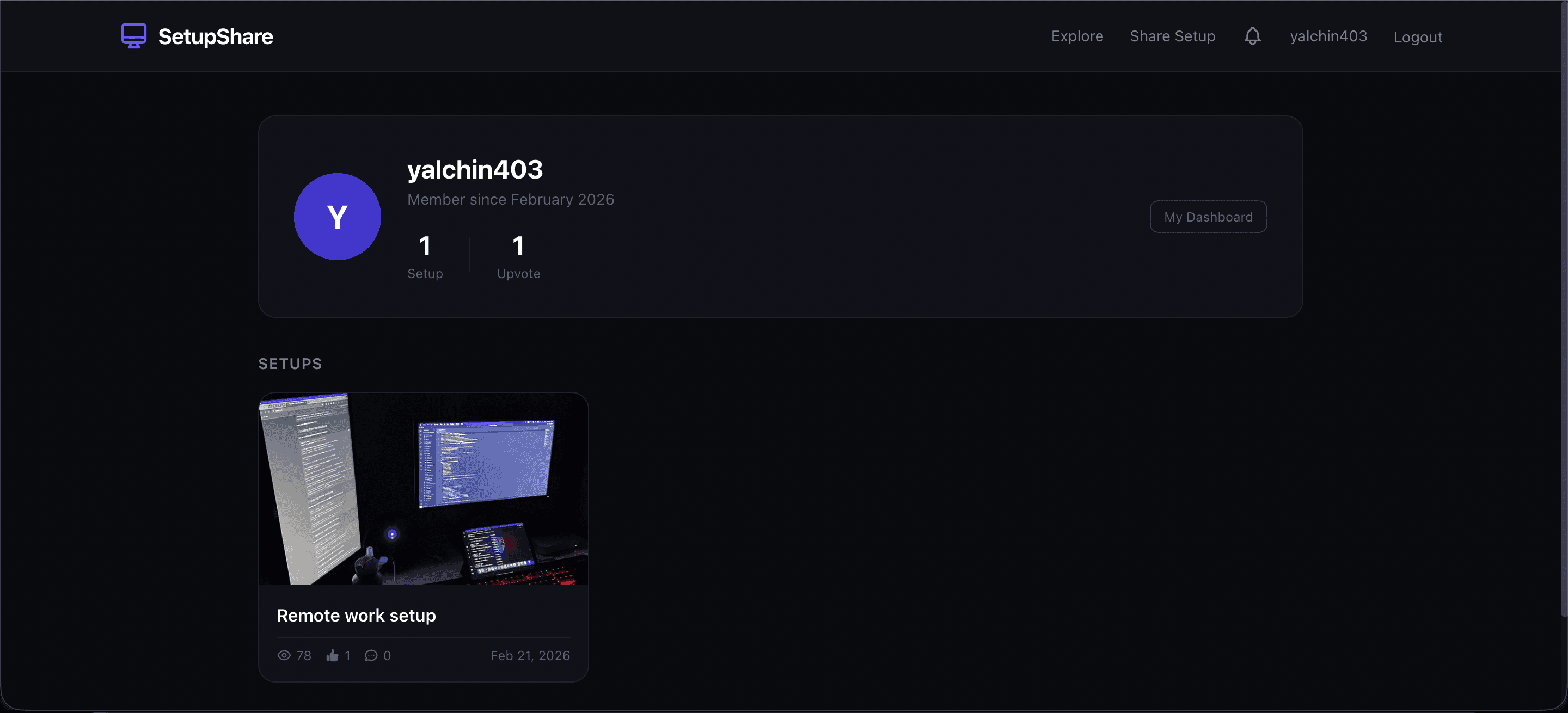 Explore Setups — SetupShare screenshot 3