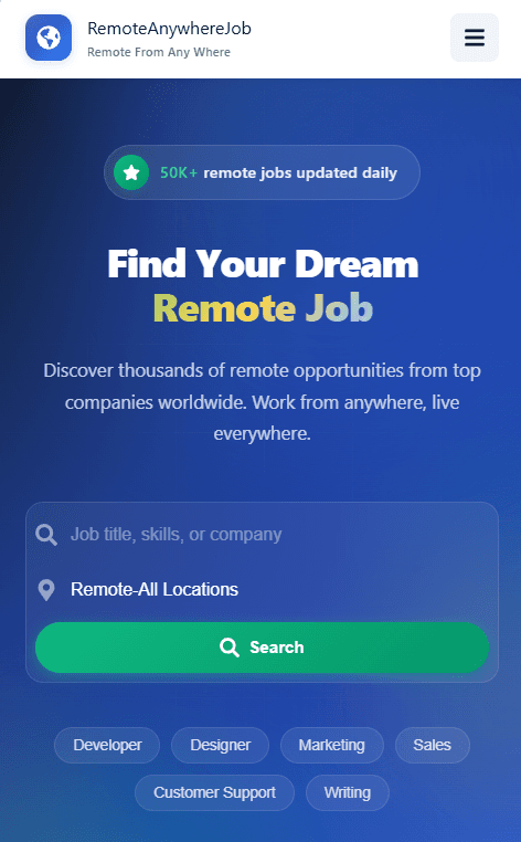 RemoteAnywhereJob screenshot 1