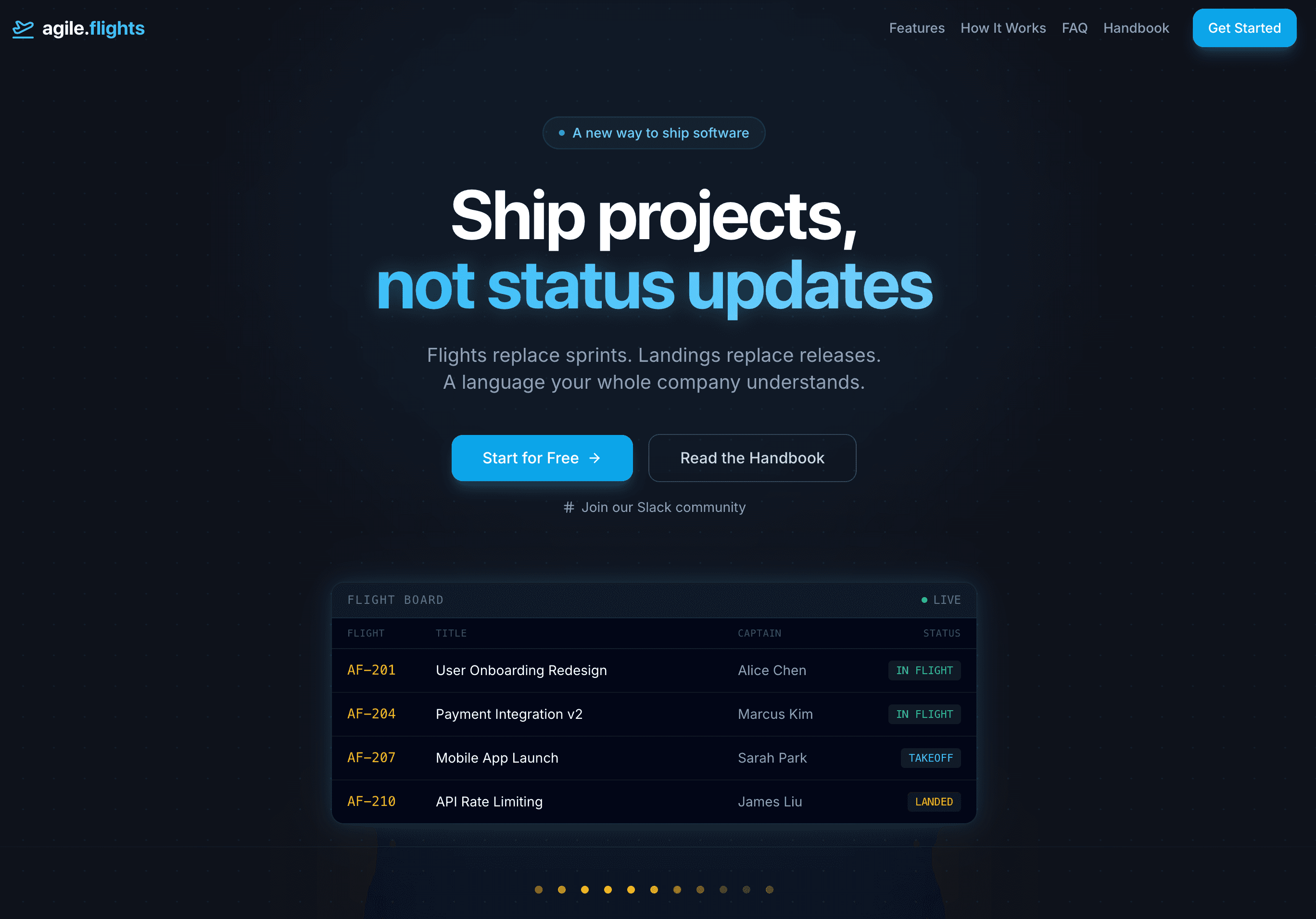 agile.flights screenshot 1