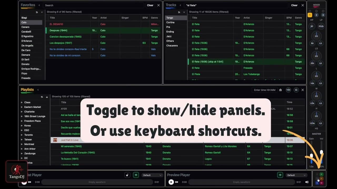 TangoDJ screenshot 1
