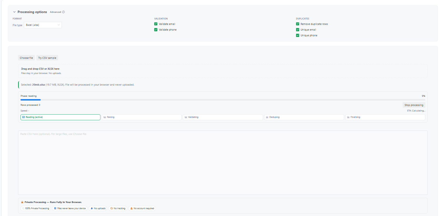 CleanlyLoad screenshot 3
