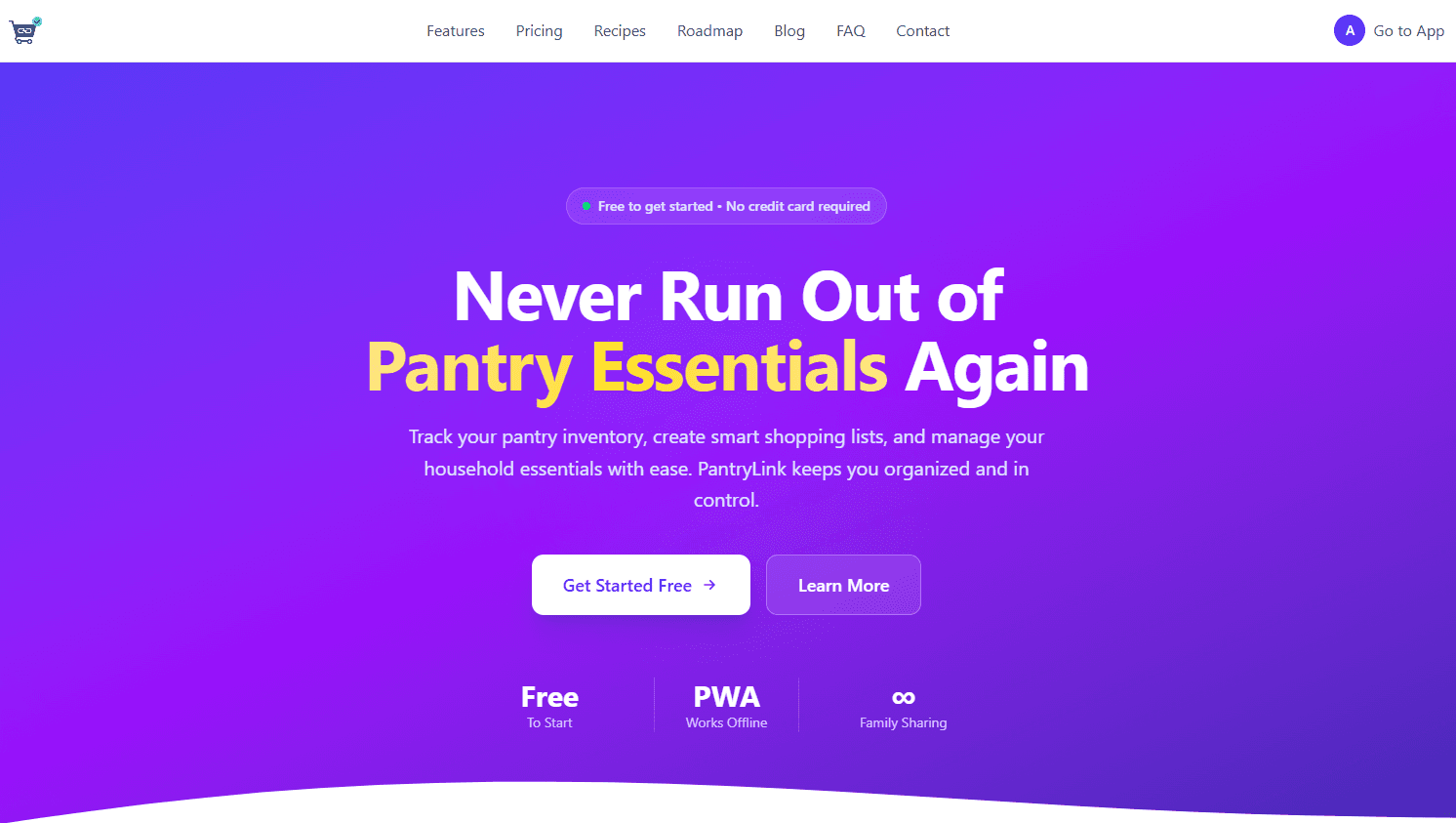 PantryLink screenshot 1