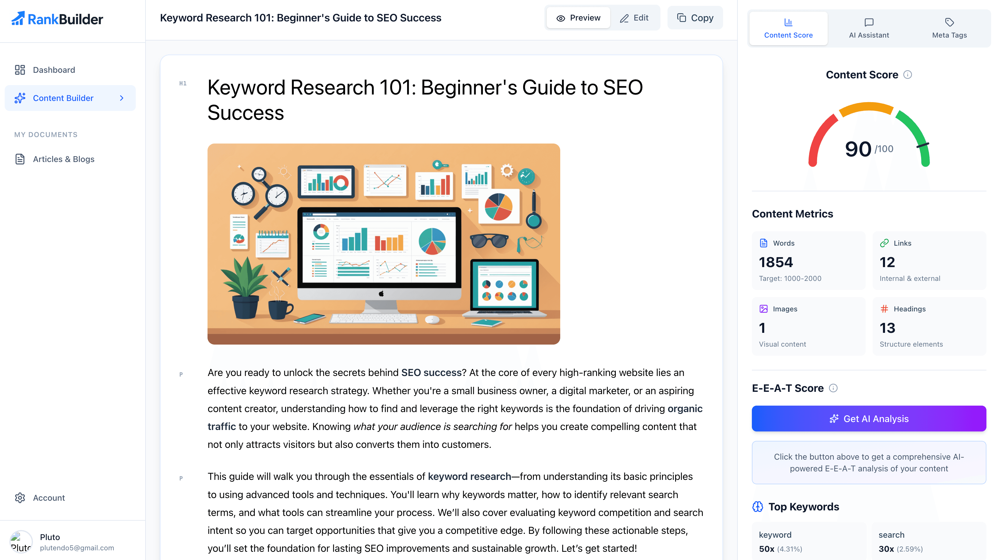 RankBuilder.ai screenshot 3