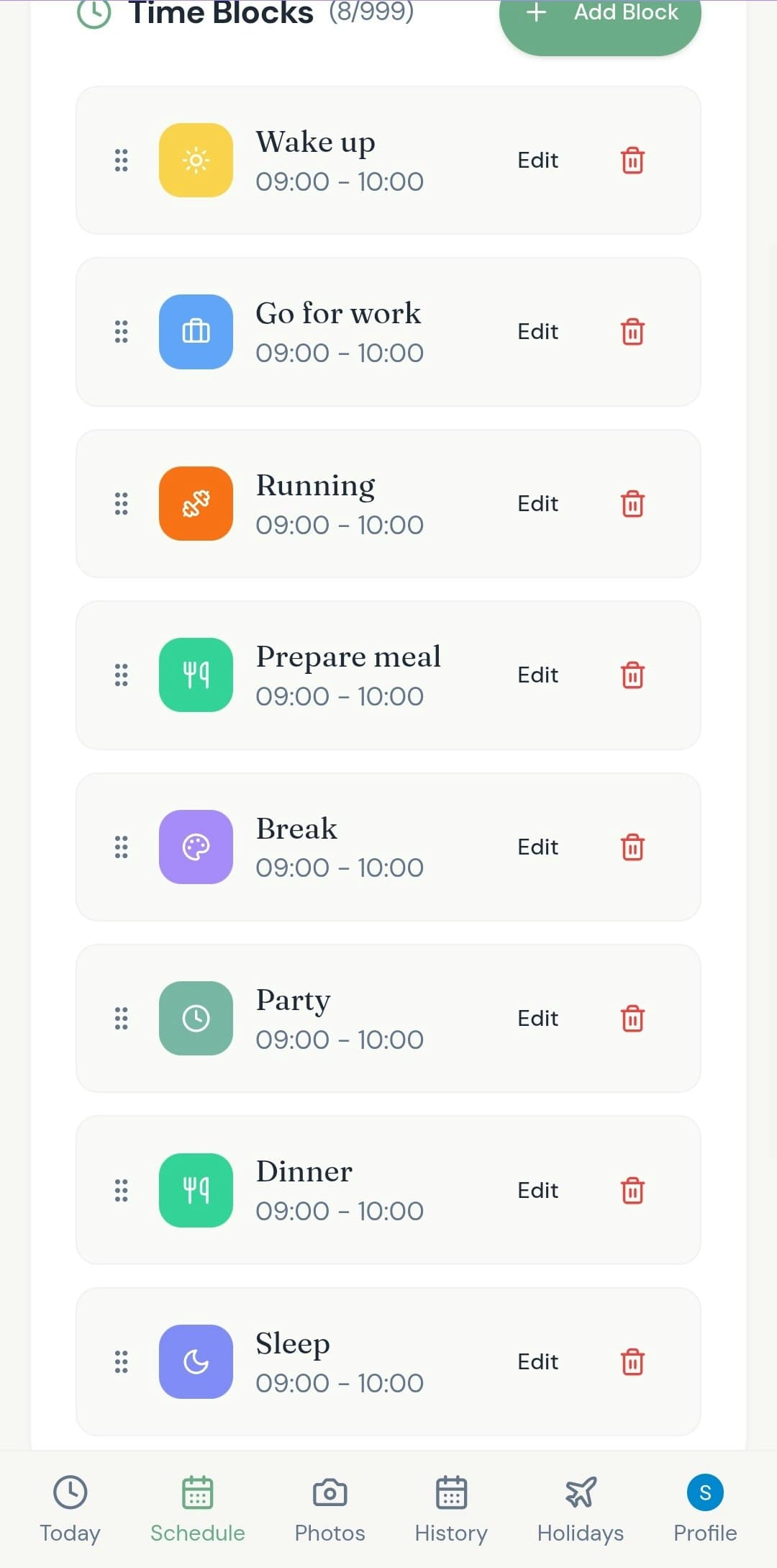 MyDailyFlow screenshot 2