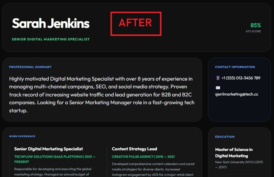 ResumeLink: AI Digital Resume Builder screenshot 4
