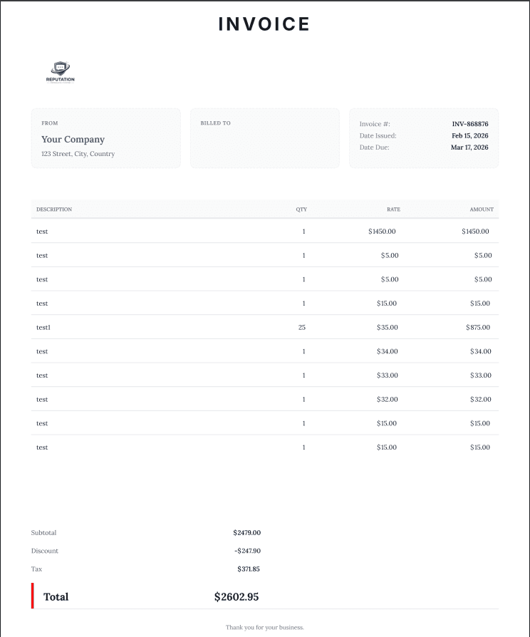 Small Business OS screenshot 4