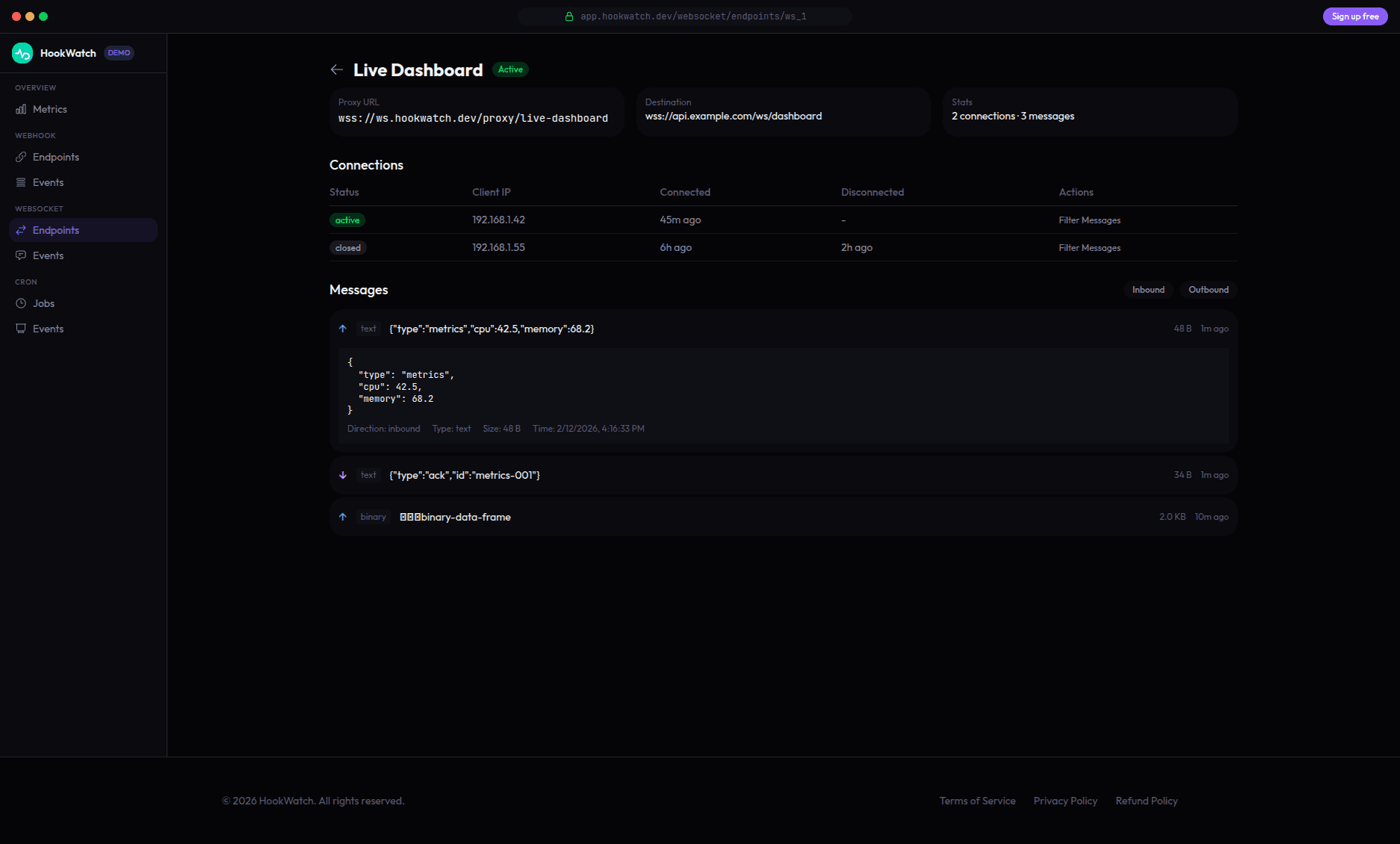 HookWatch screenshot 7