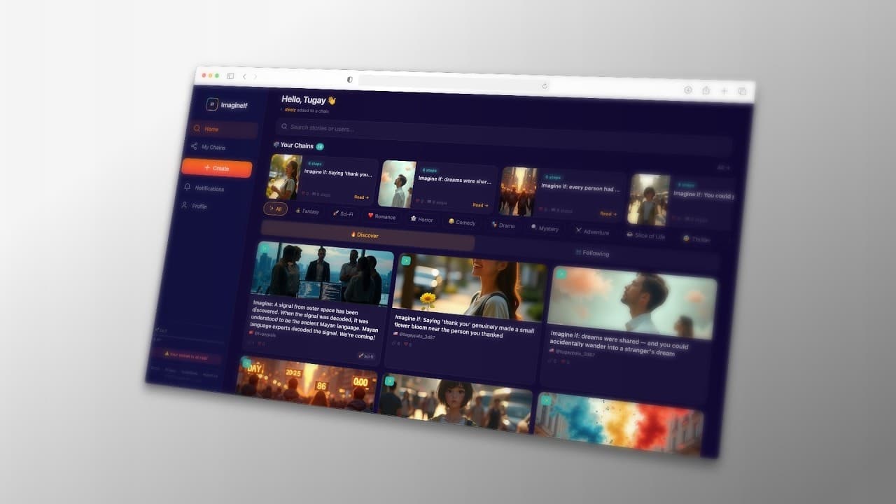 ImagineIf screenshot 1