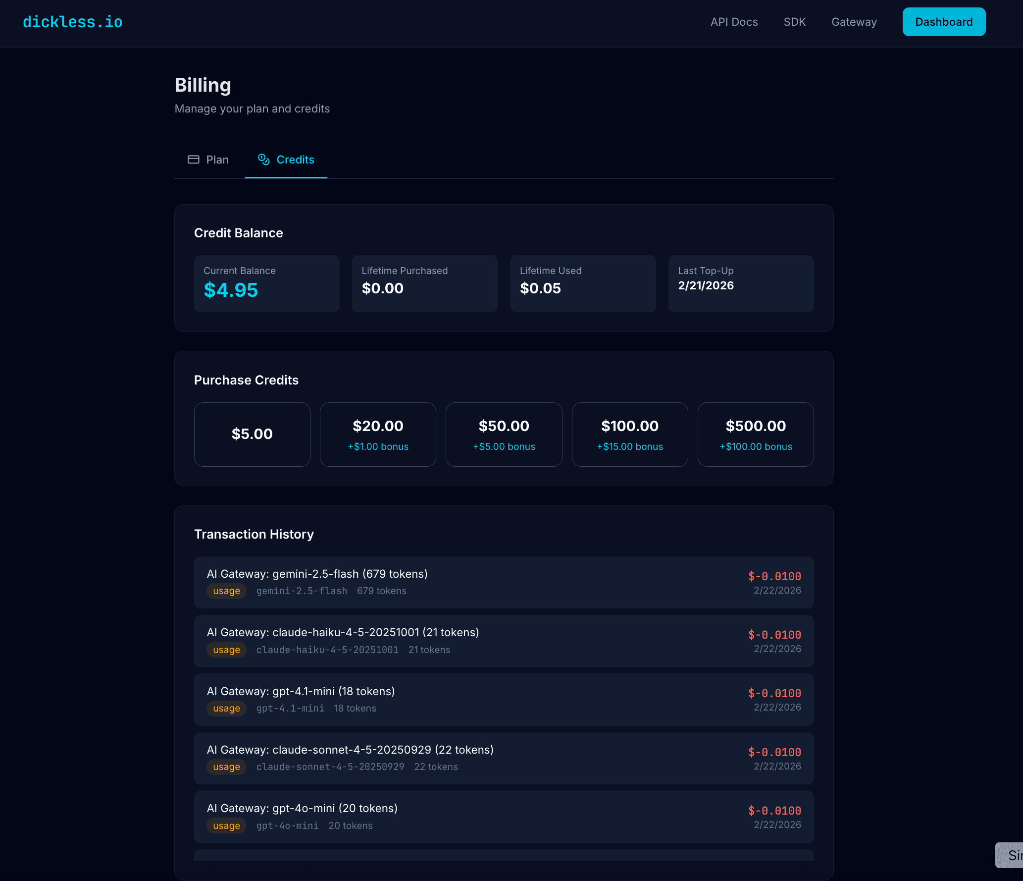 dickless.io screenshot 7