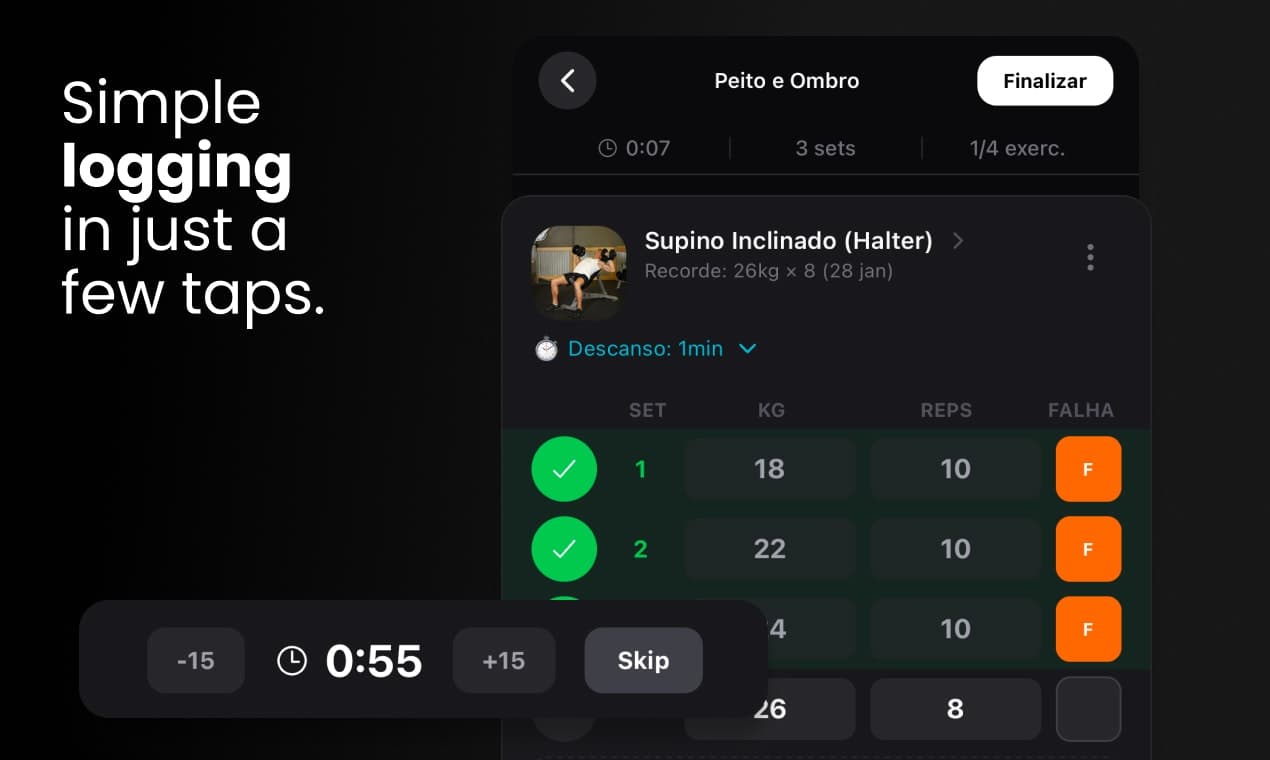 BasicFit - Gym Workout Tracker screenshot 3