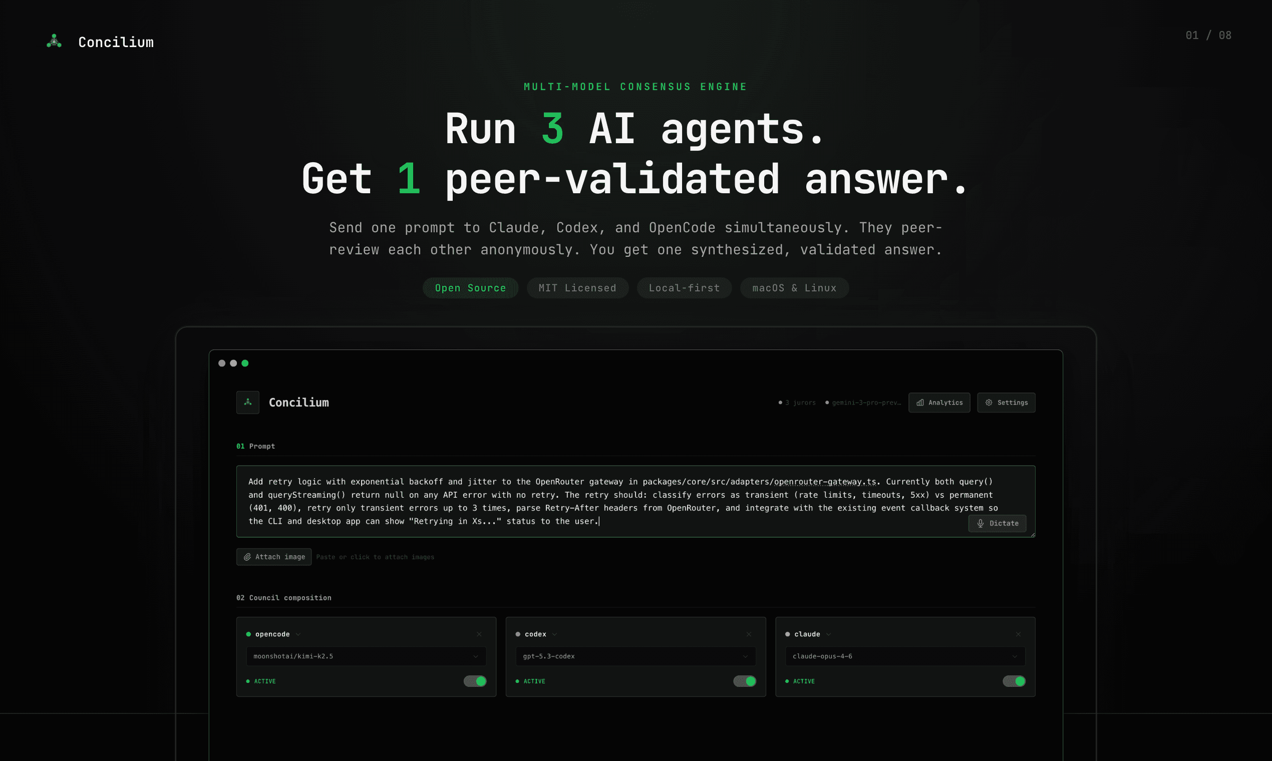 Concilium screenshot 2