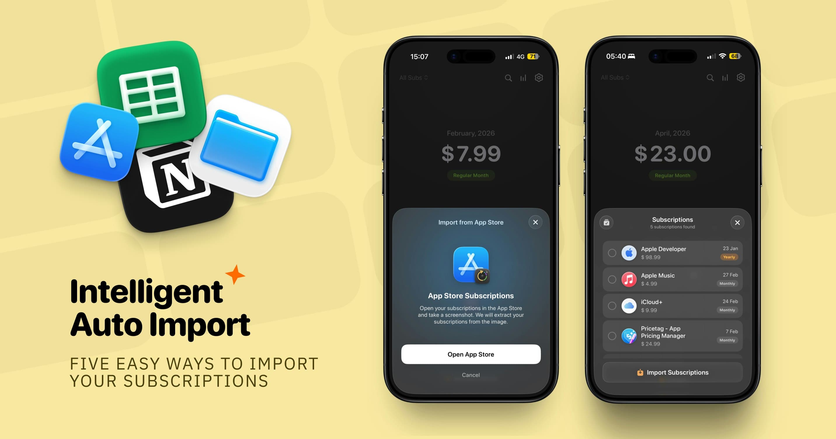 Subscription Day² for iOS screenshot 4