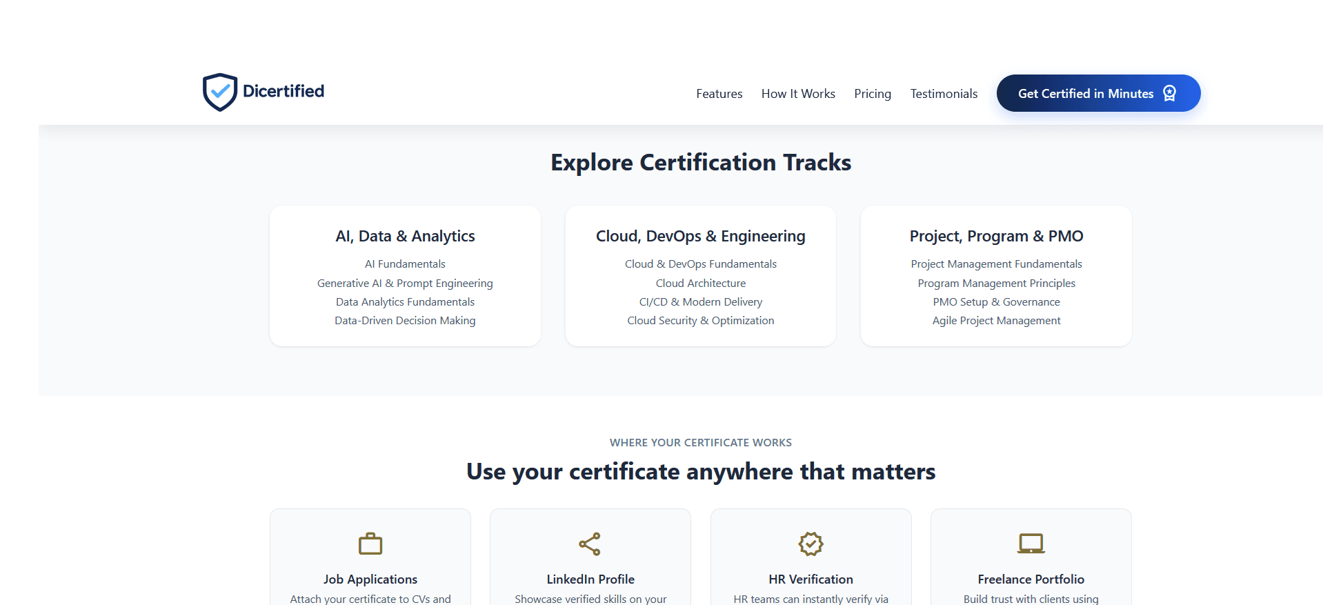 Dicertified screenshot 4