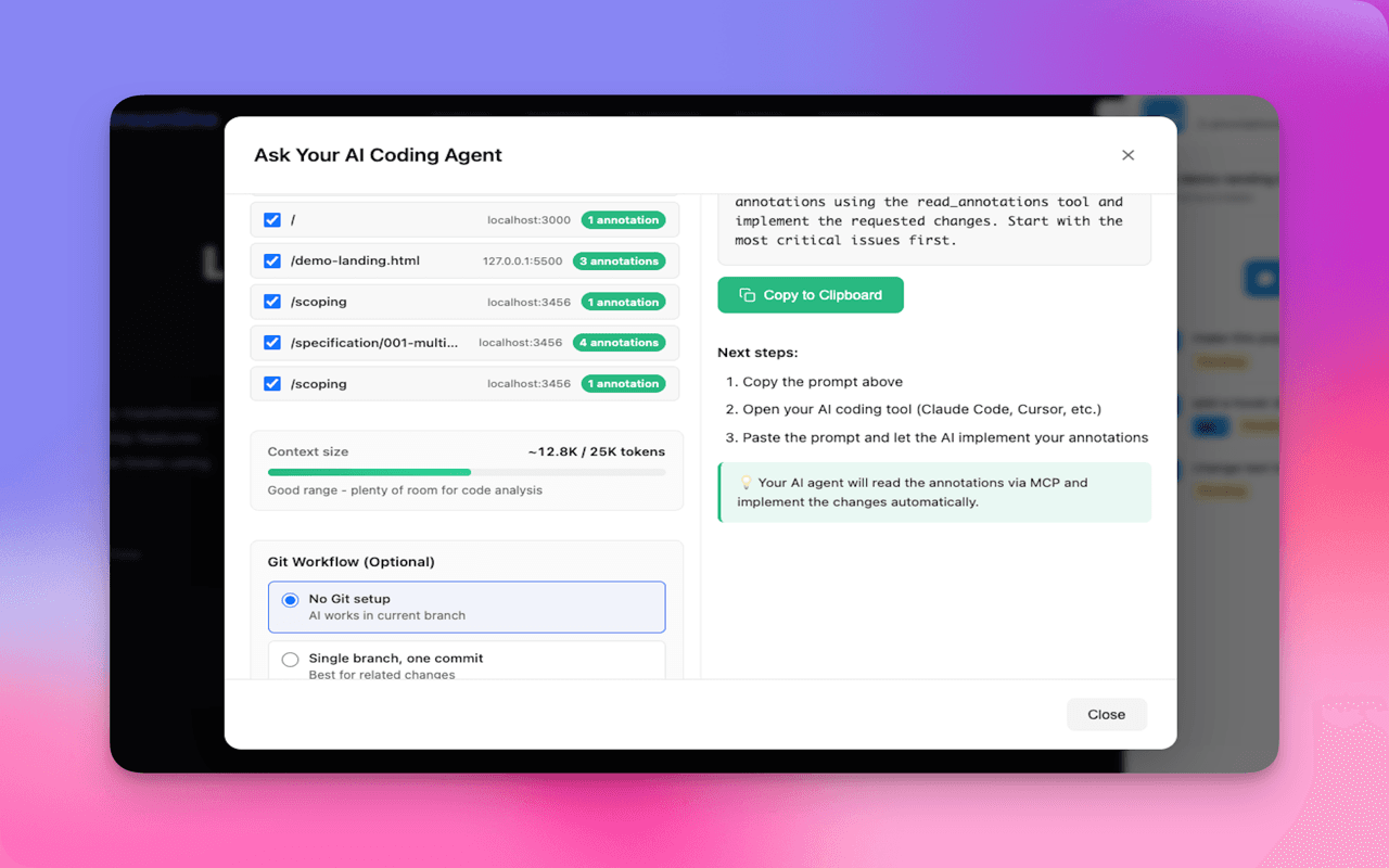 Pointa.dev screenshot 1