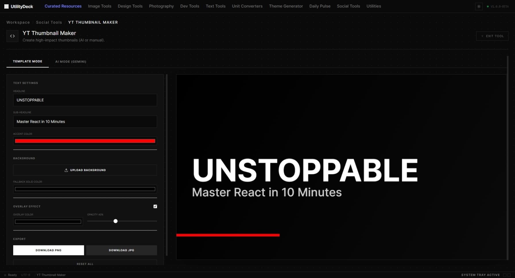 UtilityDeck screenshot 10