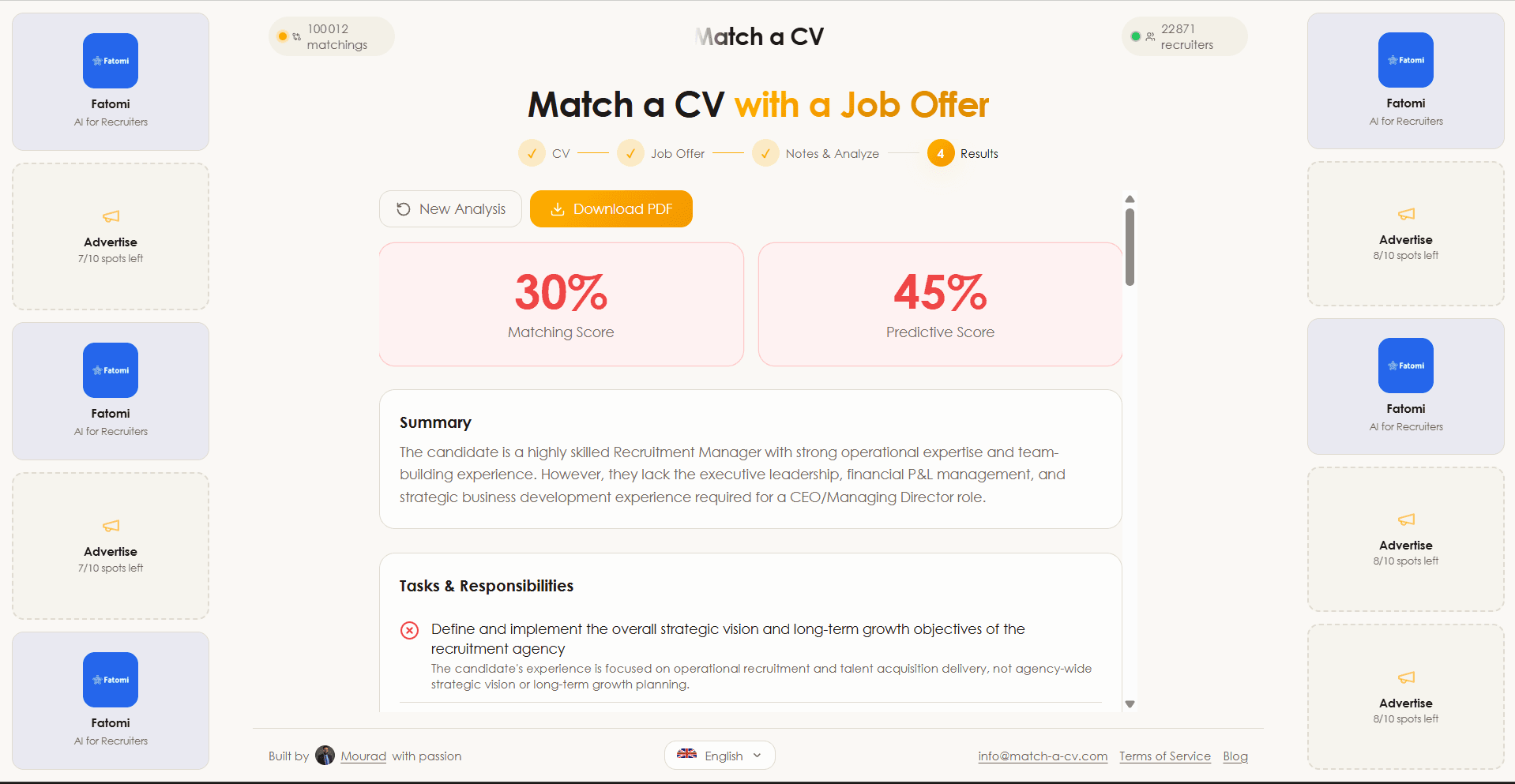 Match a CV screenshot 4