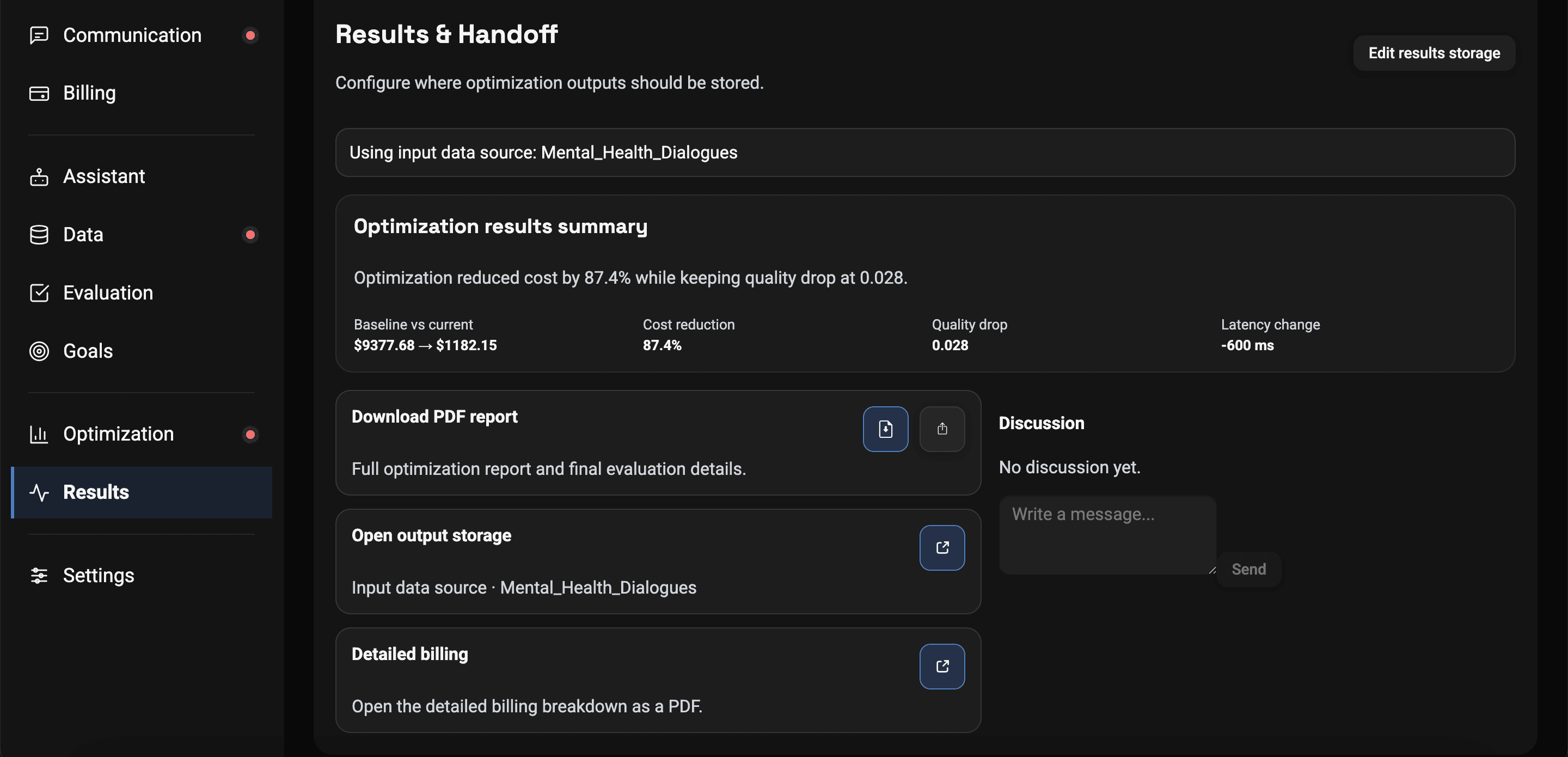 Argmin AI / Cost Optimization for AI screenshot 15