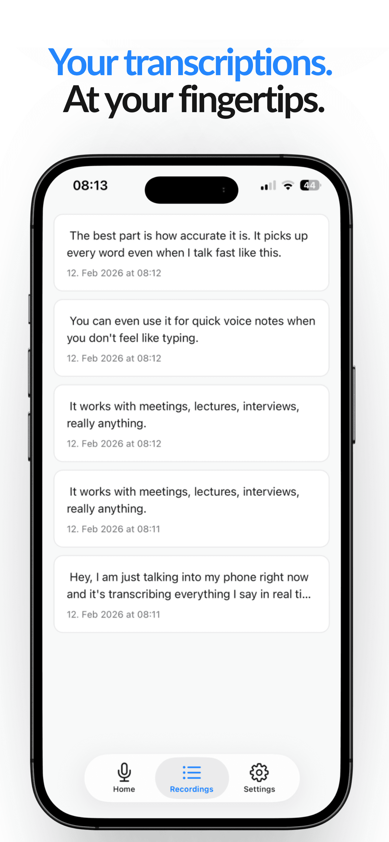 Voice Notes to Text - SotiTalk screenshot 4