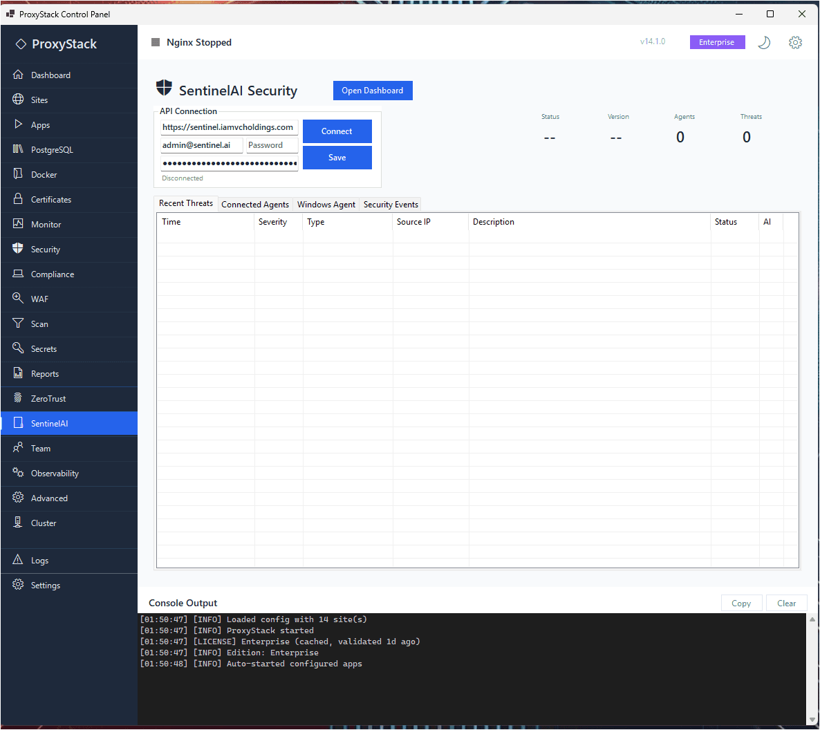 ProxyStack + SentinelAI screenshot 18