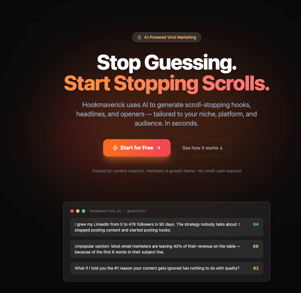 Hookmaverick screenshot 2