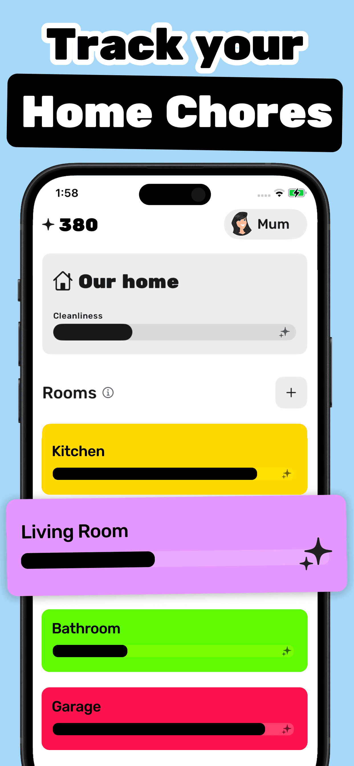 TidyLegend - Gamily Home Chores screenshot 2