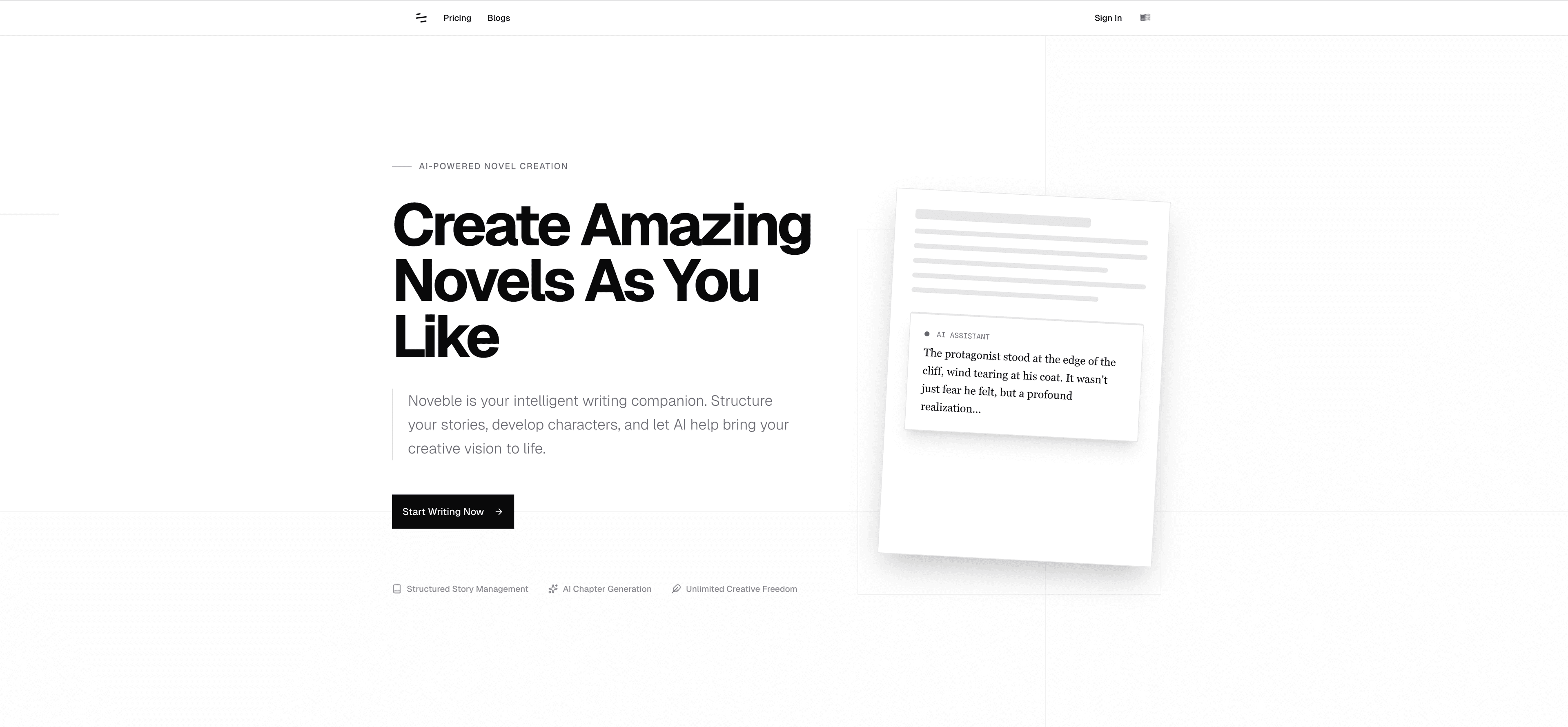 Noveble screenshot 1